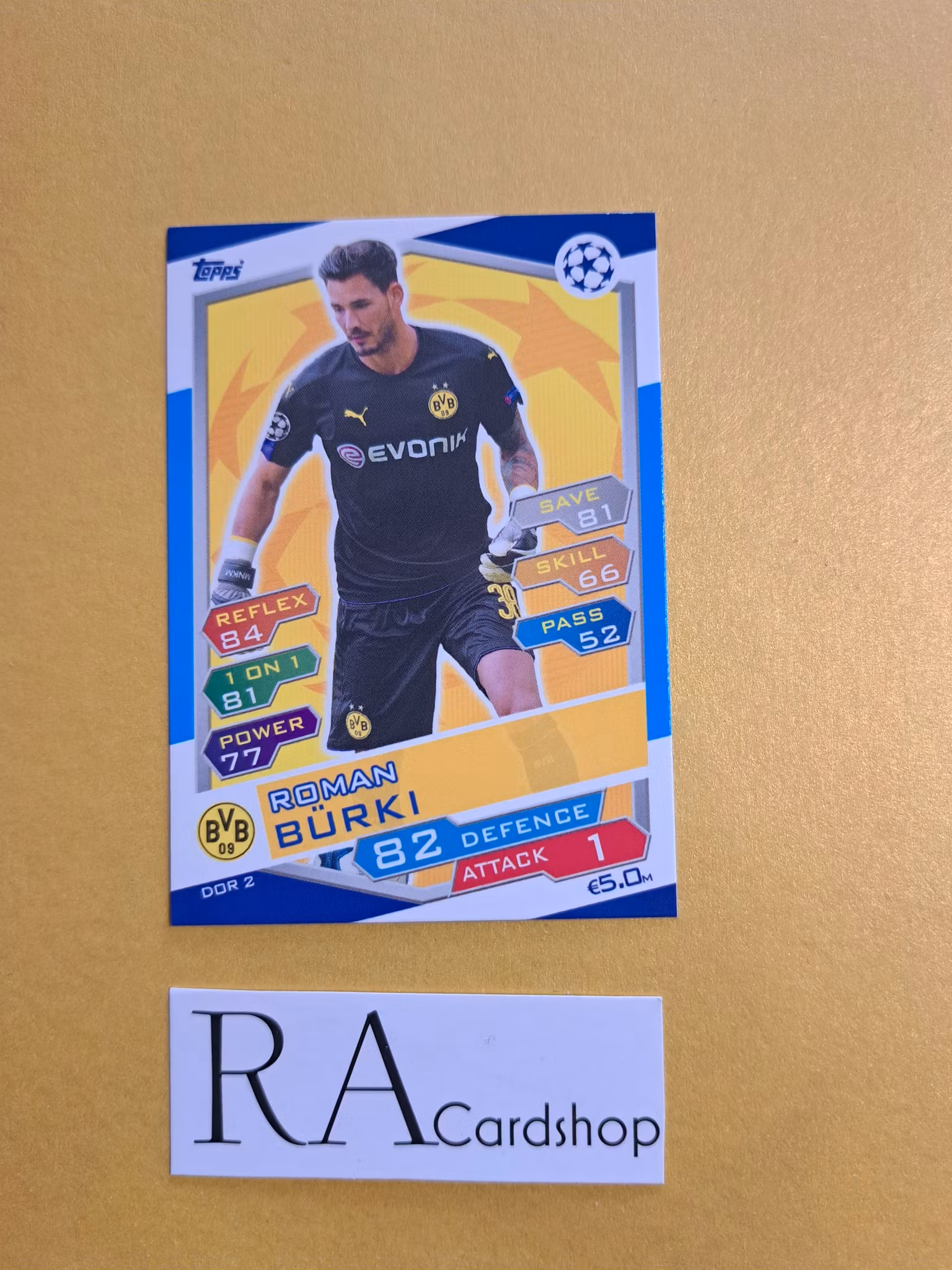 Roman Burki DOR 2 Match Attax UEFA Champions Leauge