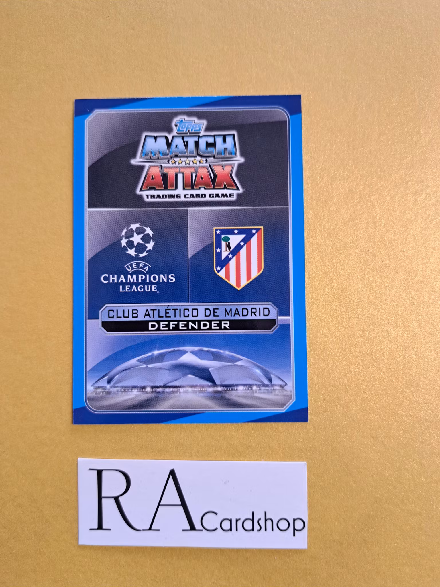 Juanfran ATL 3 Match Attax UEFA Champions Leauge