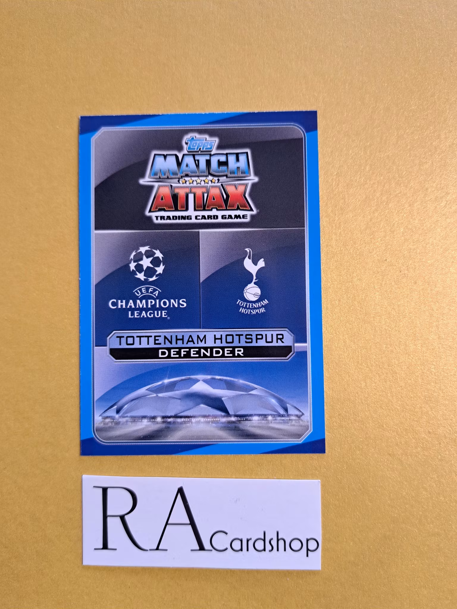 Jan Vertonghen TOT 6 Match Attax UEFA Champions Leauge (2)