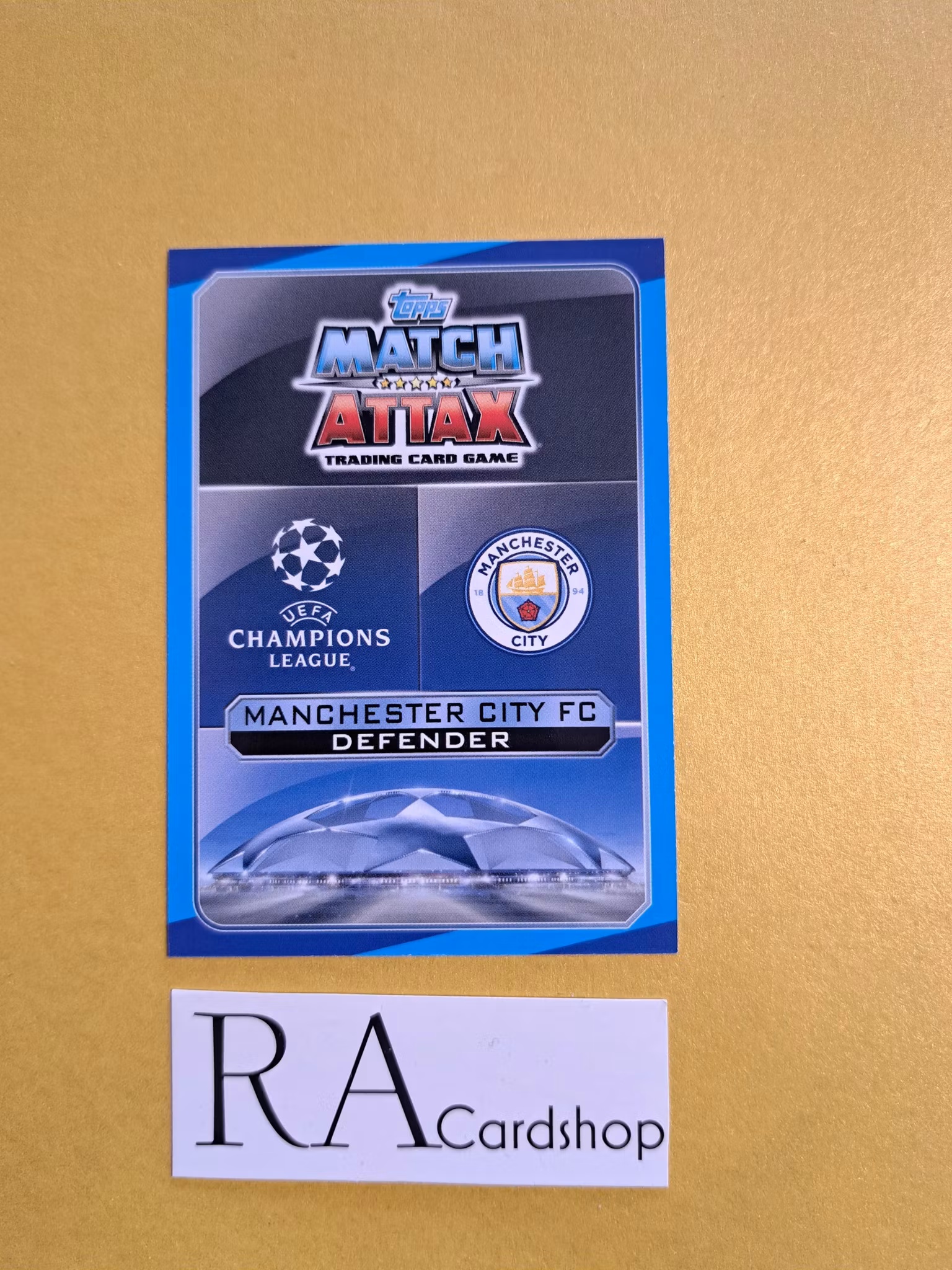Vincent Kompany MC 6 Match Attax UEFA Champions Leauge