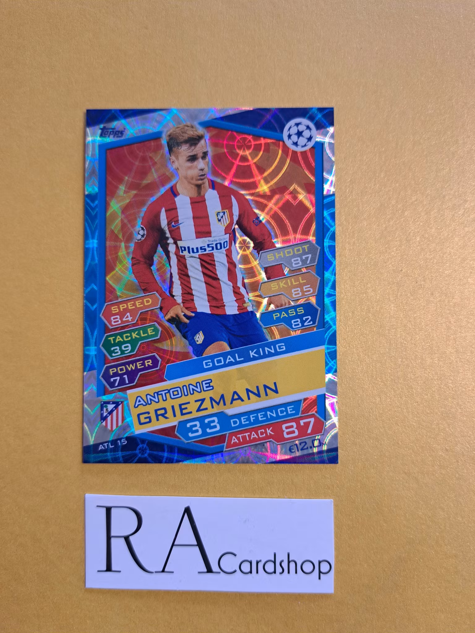 Antoine Greizmann ATL 15  Match Attax UEFA Champions Leauge
