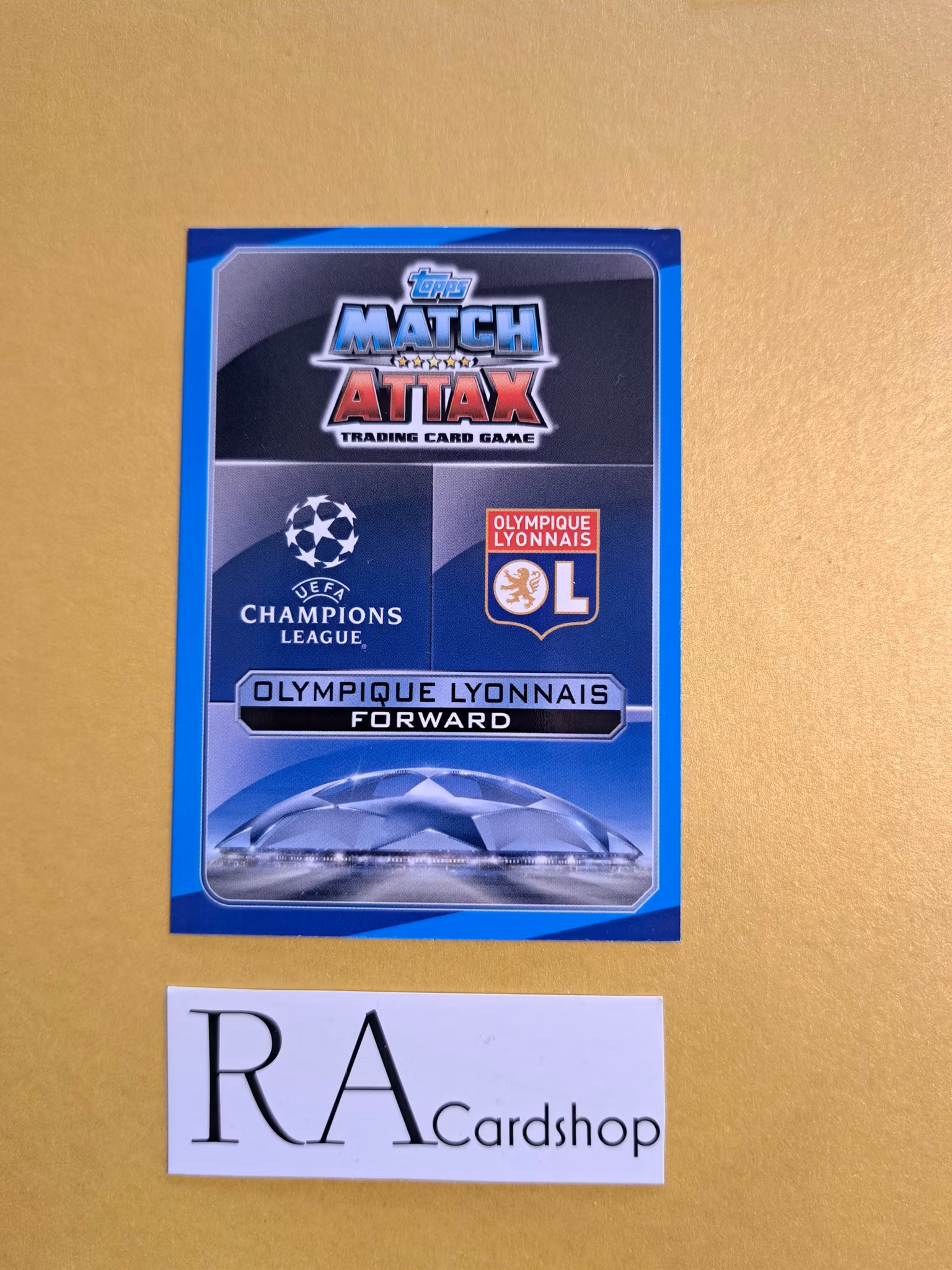 Alexandre Lacazette LYO 17 Goal King Match Attax UEFA Champions Leauge