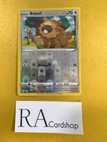 Bidoof Reverse Holo Common 120/172 Brilliant Stars Pokemon