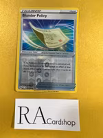 Blunder Policy Reverse Holo Uncommon 131/172 Brilliant Stars Pokémon