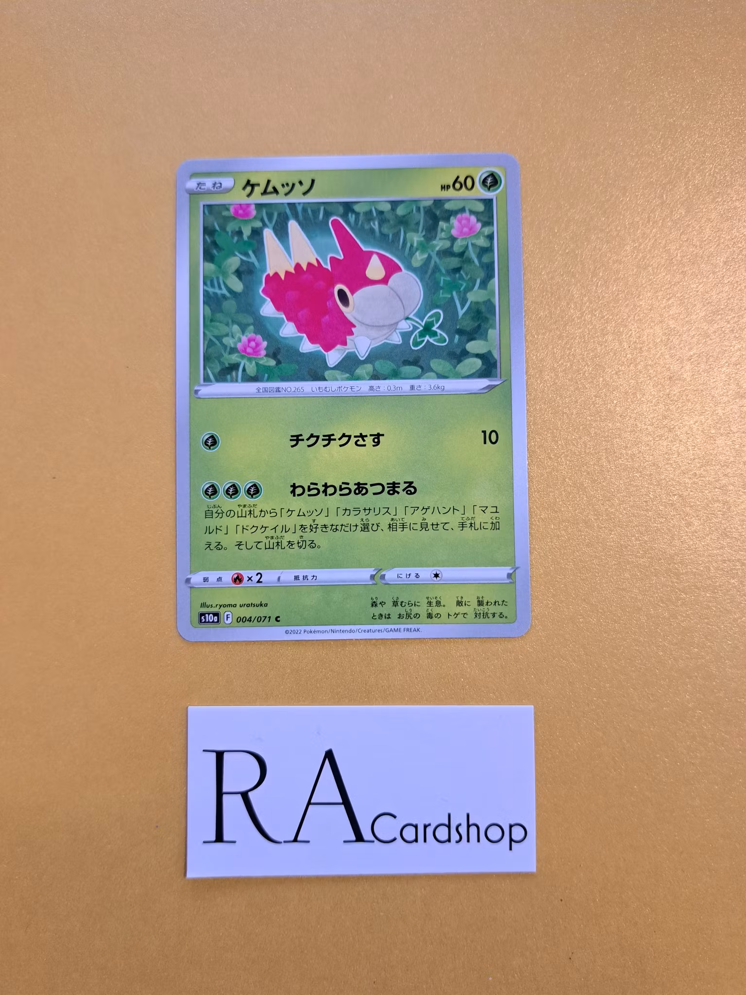 Wurmple Common 004/071 Dark Phantasma s10a Pokémon