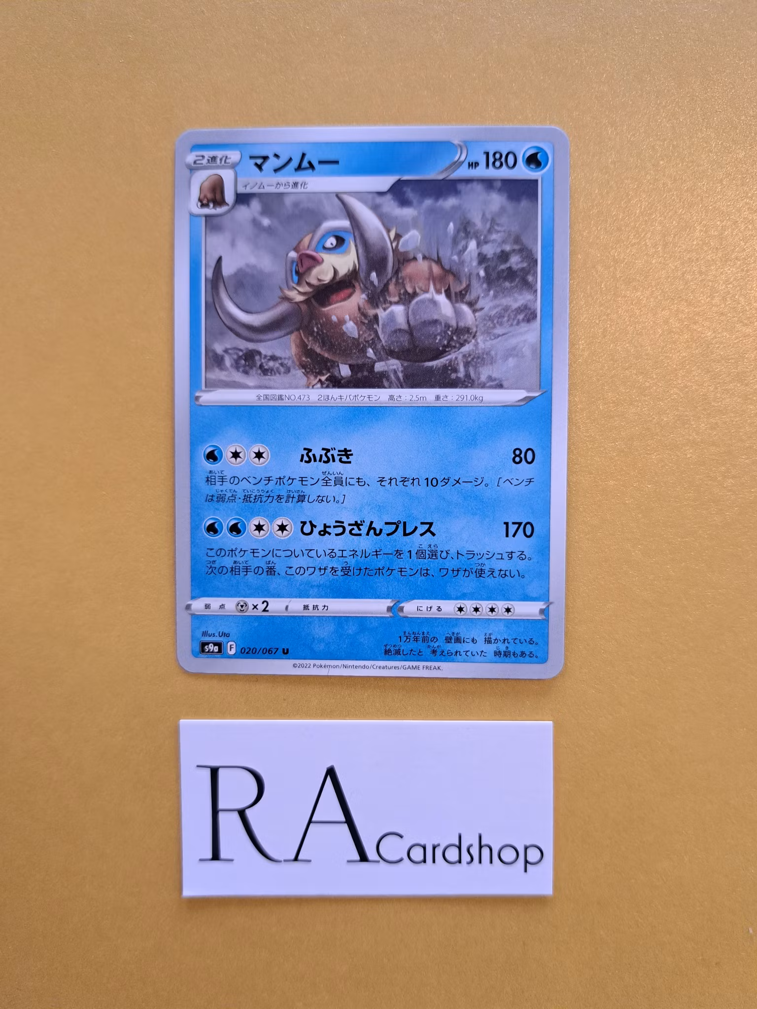 Mamoswine Uncommon 020/067 Battle Legion s9a Pokémon