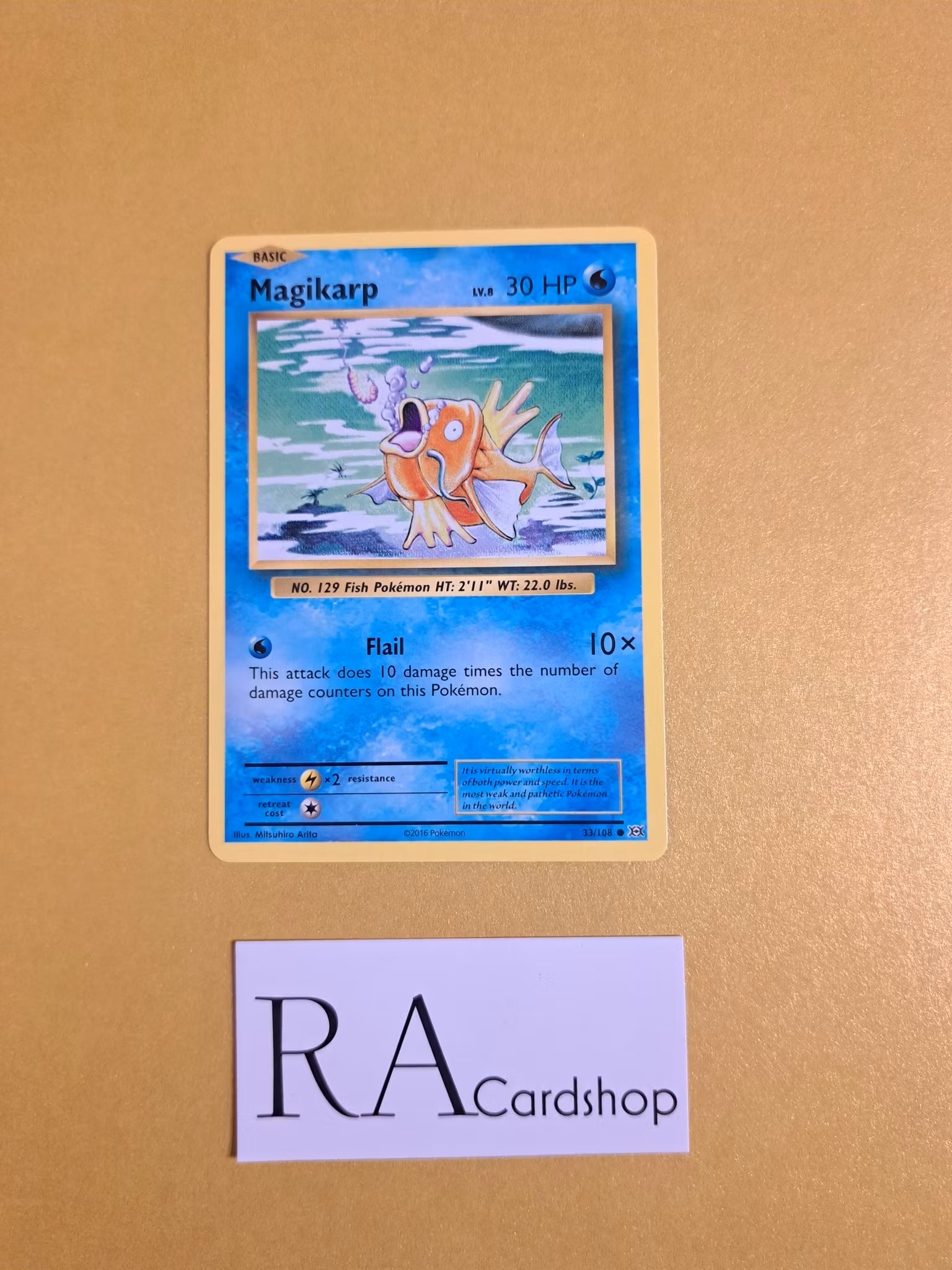 Magikarp Common 33/108 Evolutions Pokemon