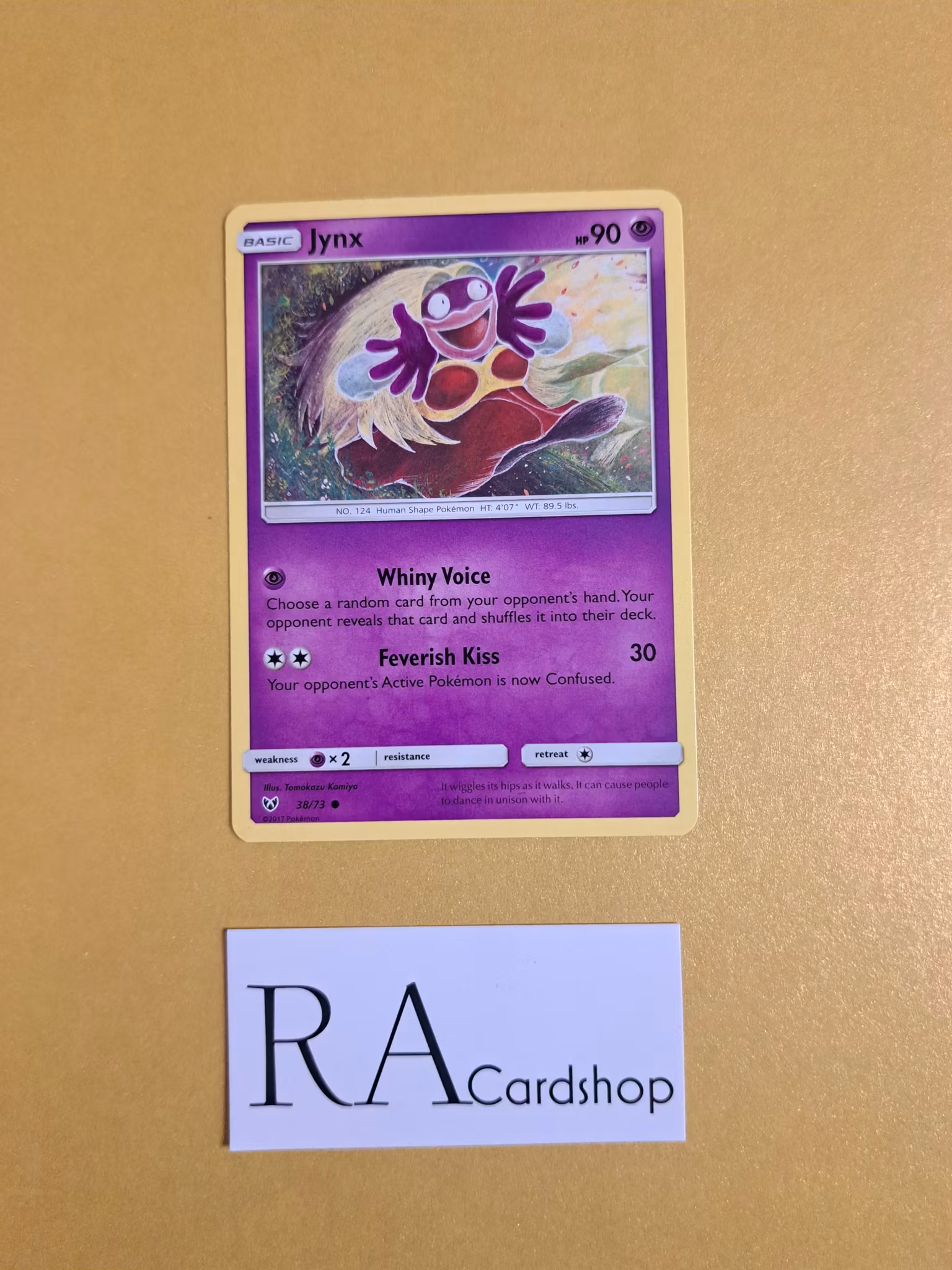 Jynx Common 38/73 Shining Legends Pokemon