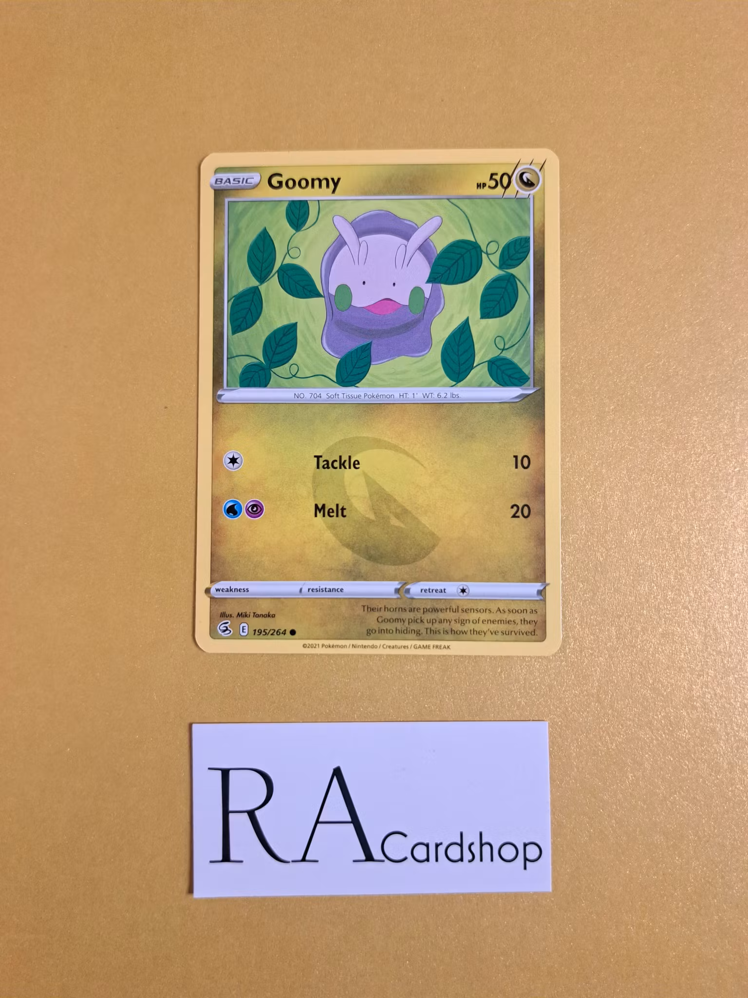 Goomy Common 195/264 Fusion Strike Pokemon