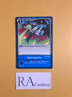 Mad Dog Fire BT1-096 Rare New Evolution Digimon