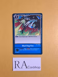 Mad Dog Fire BT1-096 Rare New Evolution Digimon