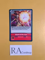 Shield of the Just BT2-093 (1) Rare Ultimate Power Digimon