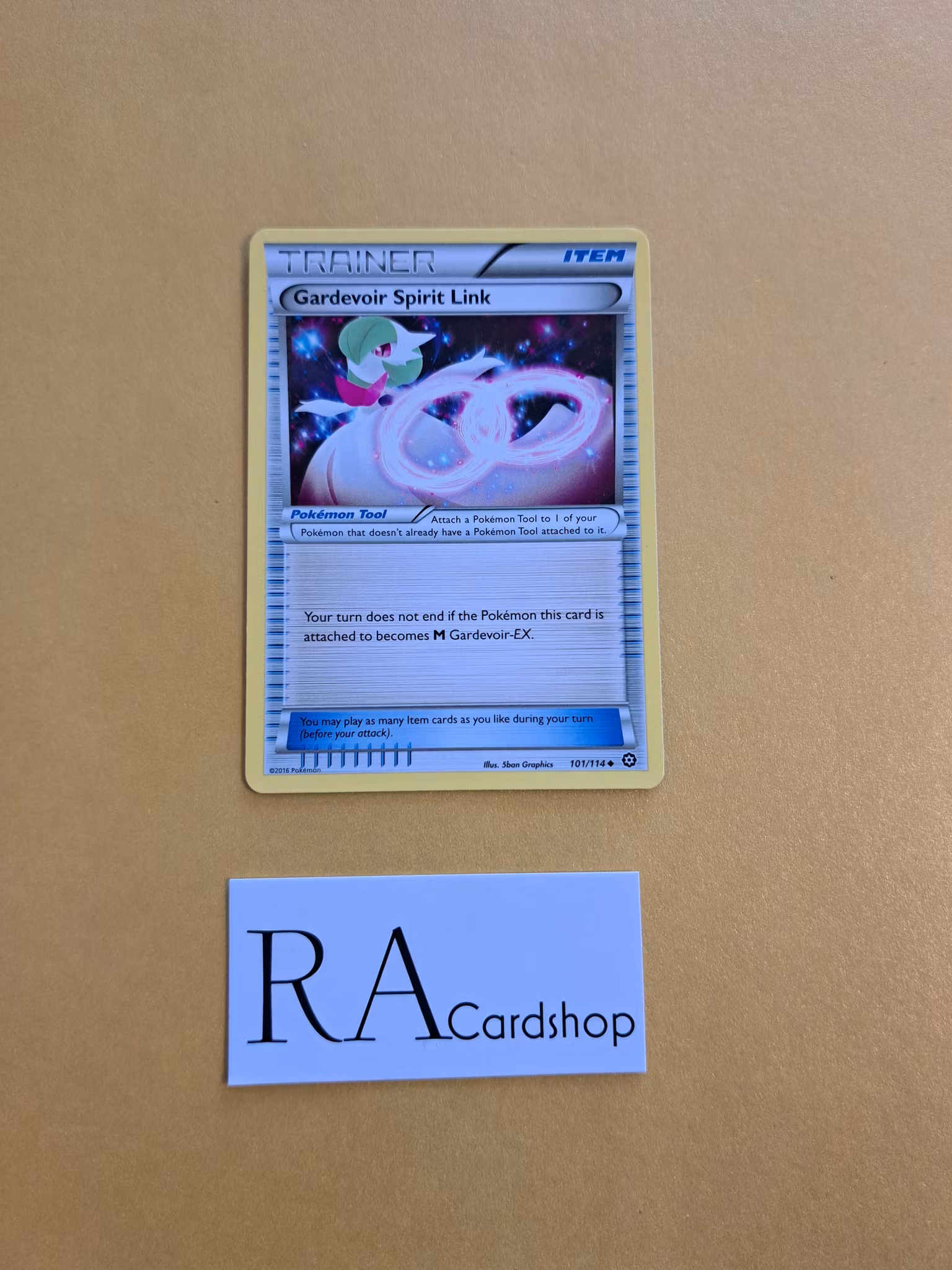 Gardevoir Spirit Link Uncommon 101/114 Steam Siege Pokemon