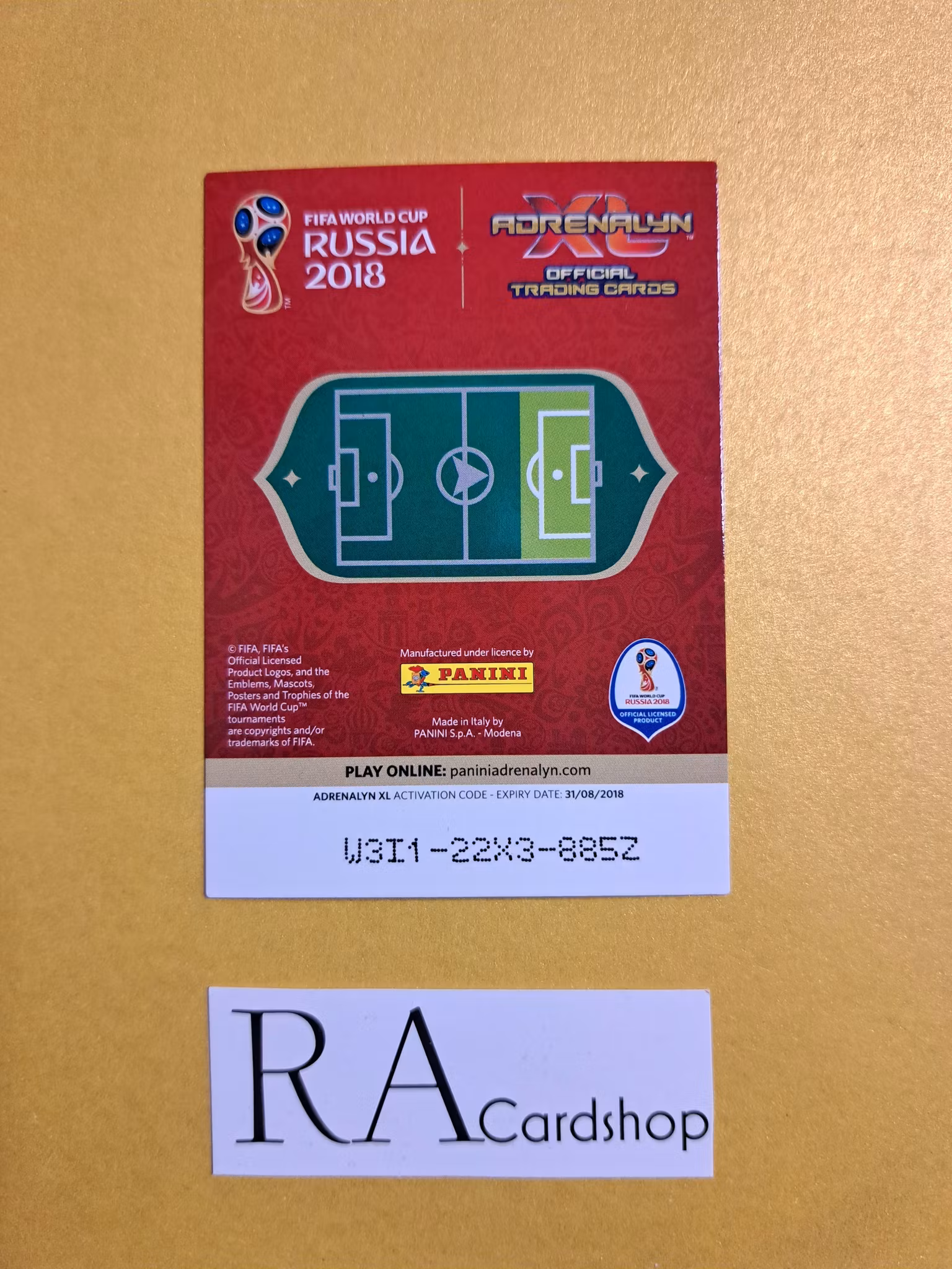 Muller Werner Double Trouble #439 Adrenalyn XL FIFA World Cup Russia