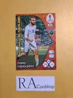 Mohammad Al-Sahlawi Fans Favourite #382 Adrenalyn XL FIFA World Cup Russia