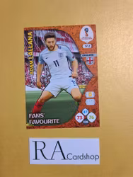 Adam Lallana Fans Favourite (1) #372 Adrenalyn XL FIFA World Cup Russia