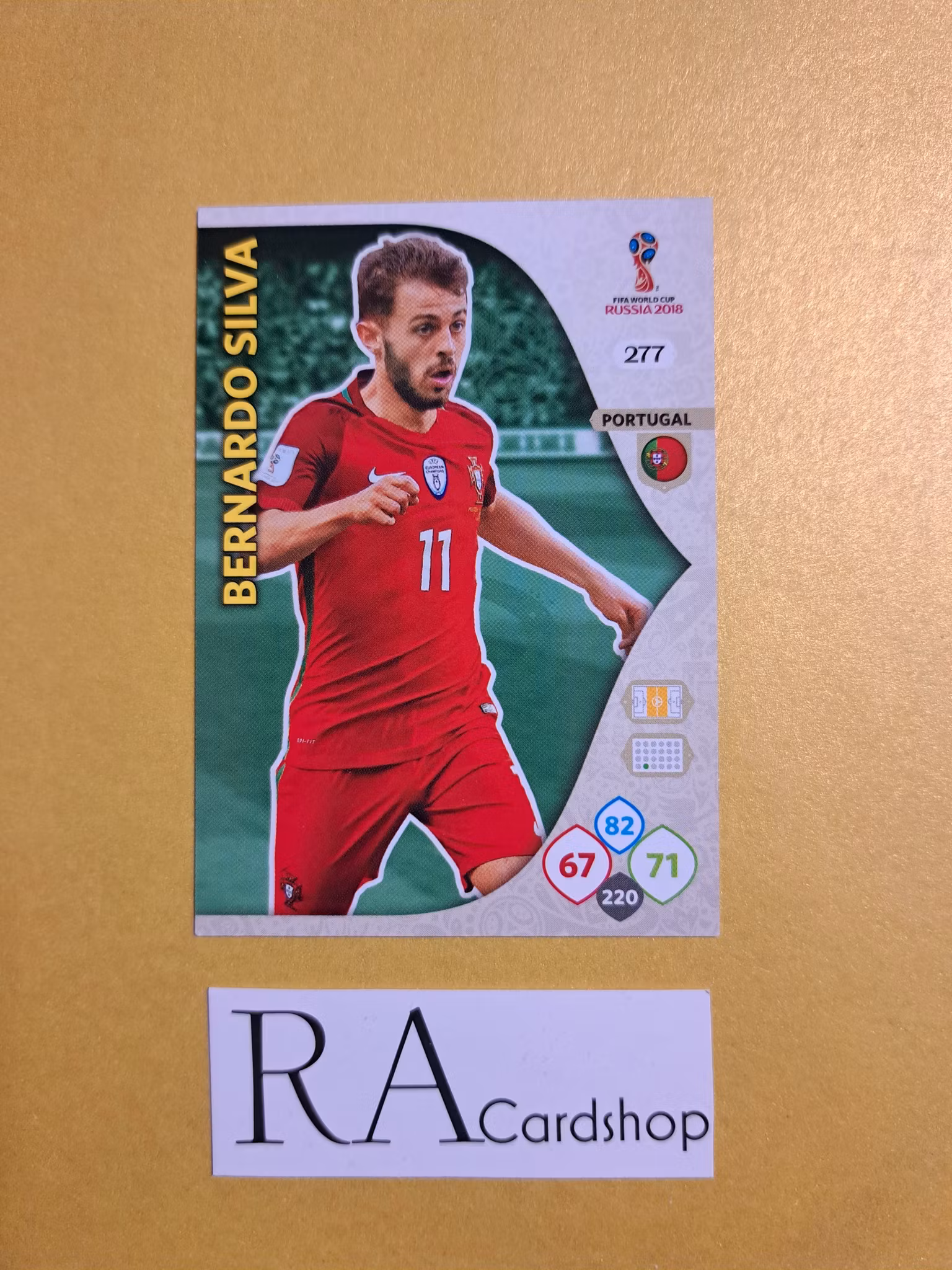 Bernardo Silva #227 Adrenalyn XL FIFA World Cup Russia