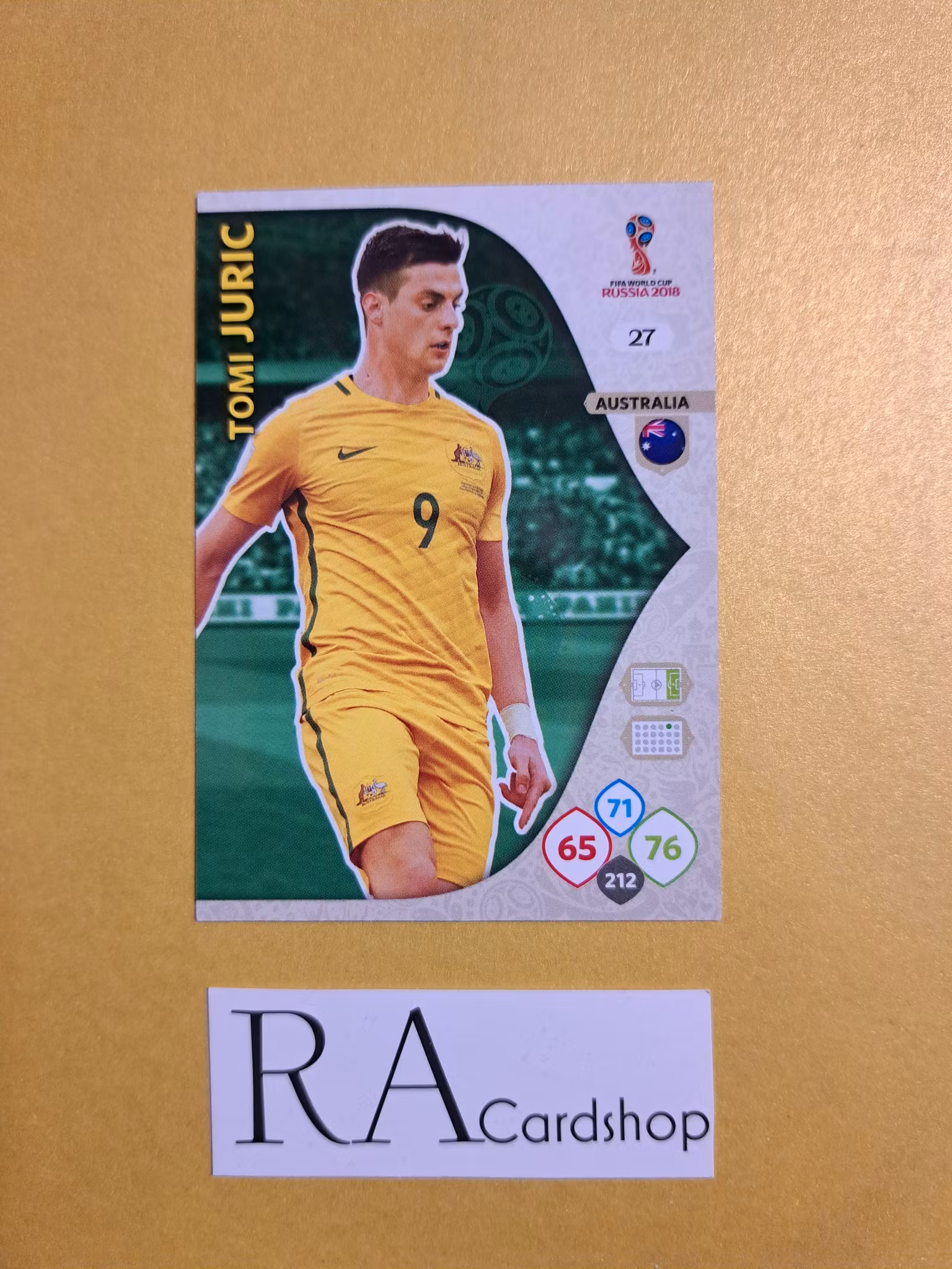 Tomi Juric #27 Adrenalyn XL FIFA World Cup Russia