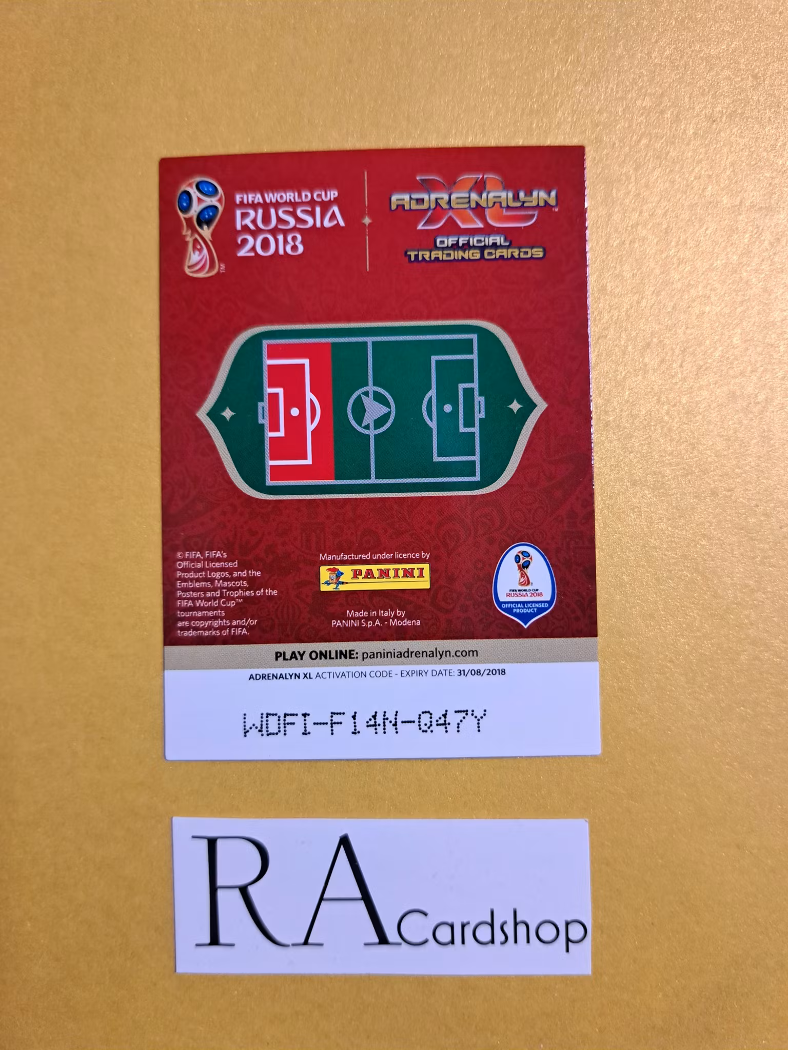 Raphael Varane #139 Adrenalyn XL FIFA World Cup Russia