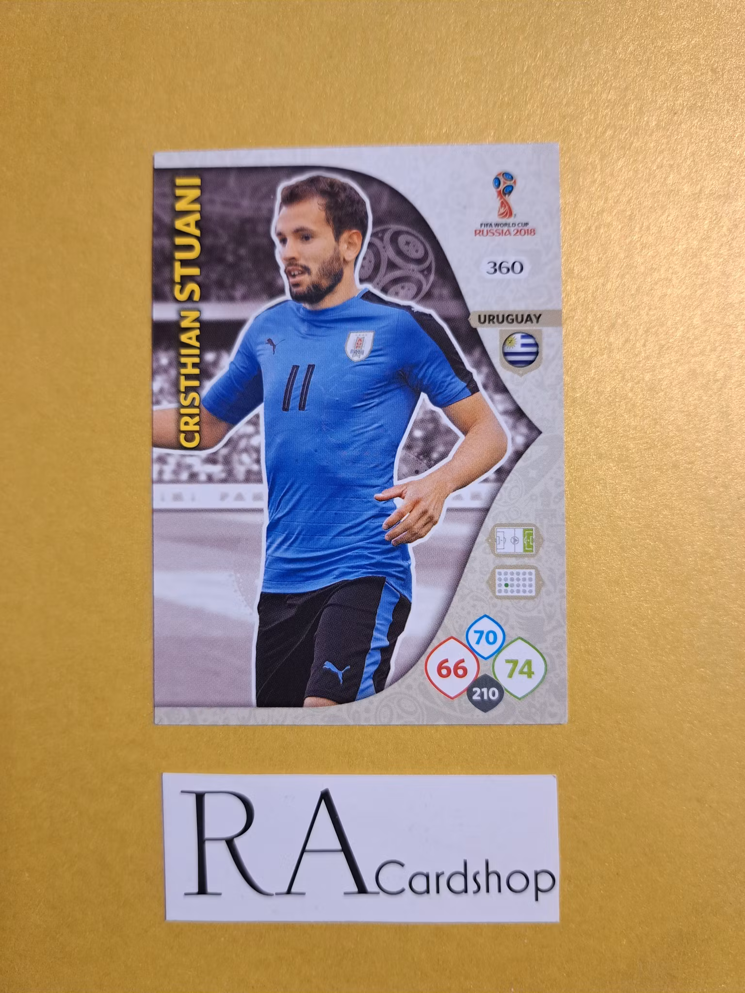 Christian Stuani #360 Adrenalyn XL FIFA World Cup Russia