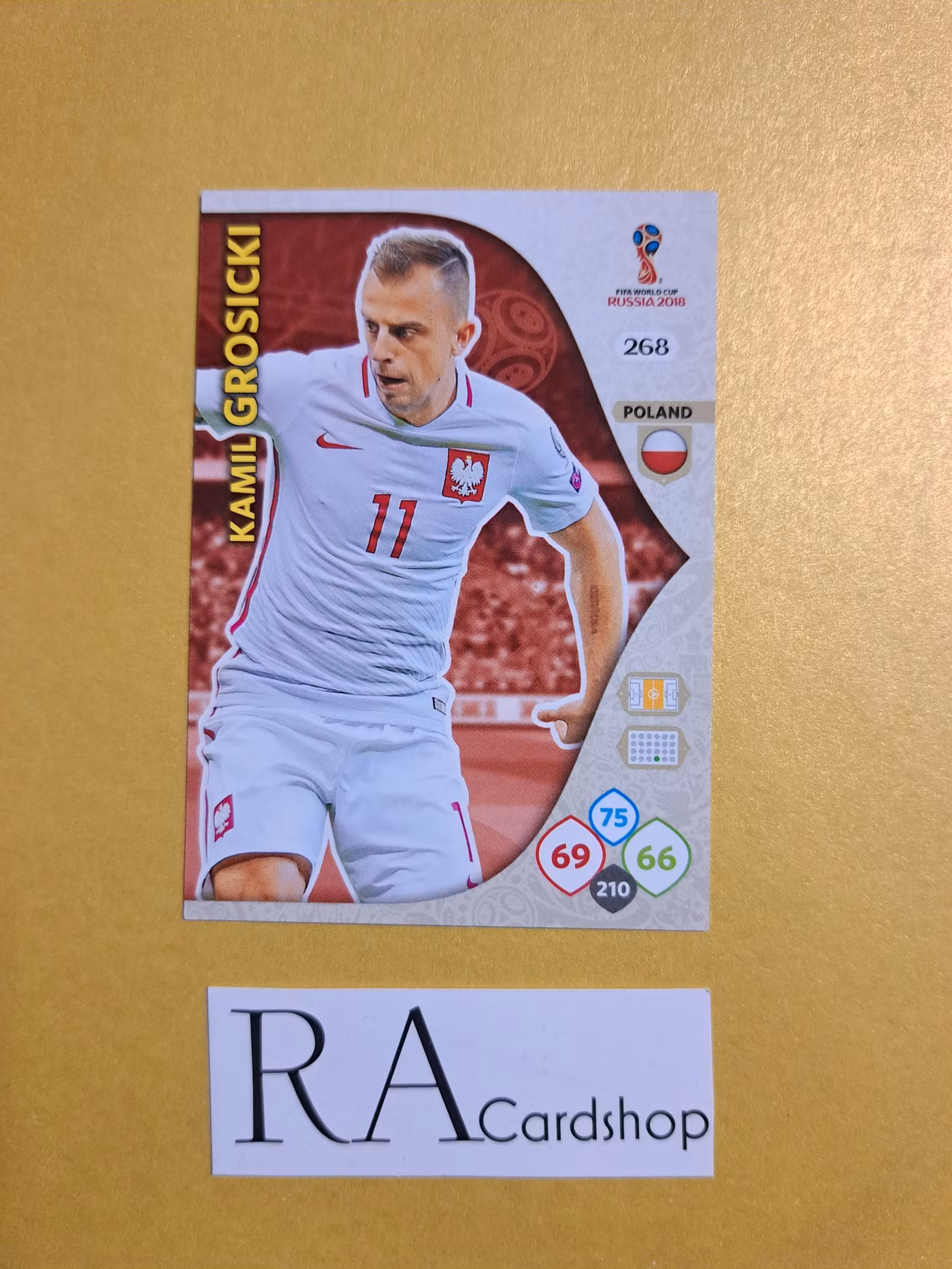 Kamil Grosicki #268 Adrenalyn XL FIFA World Cup Russia