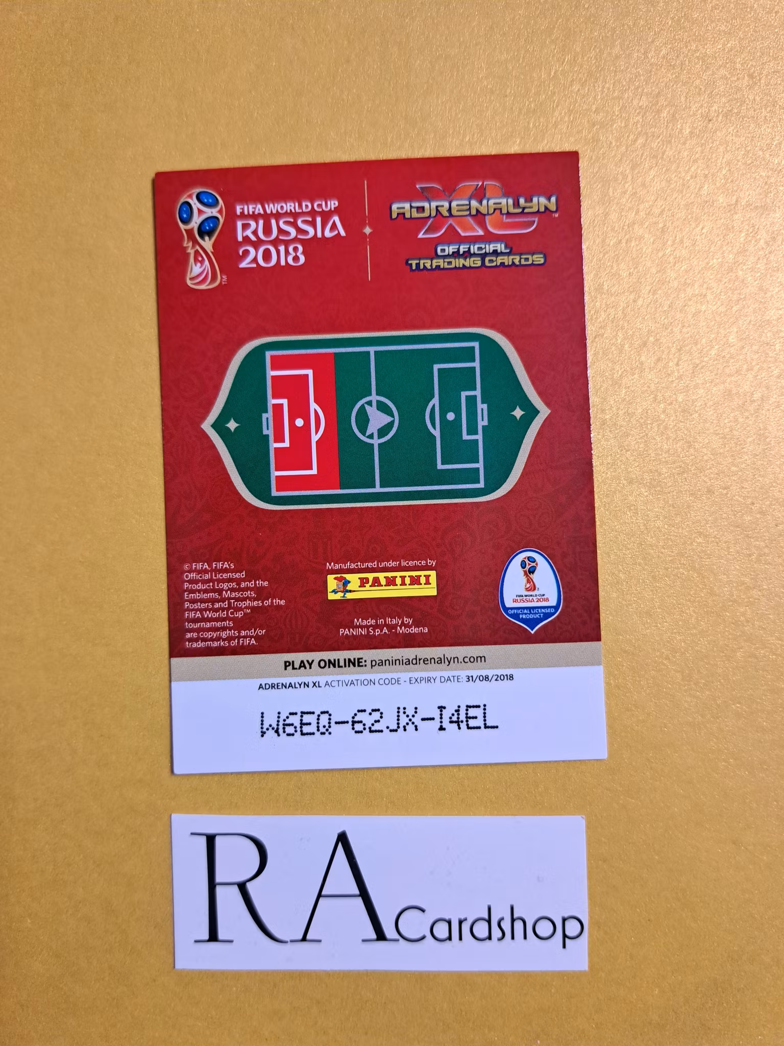 Pepe #272 Adrenalyn XL FIFA World Cup Russia