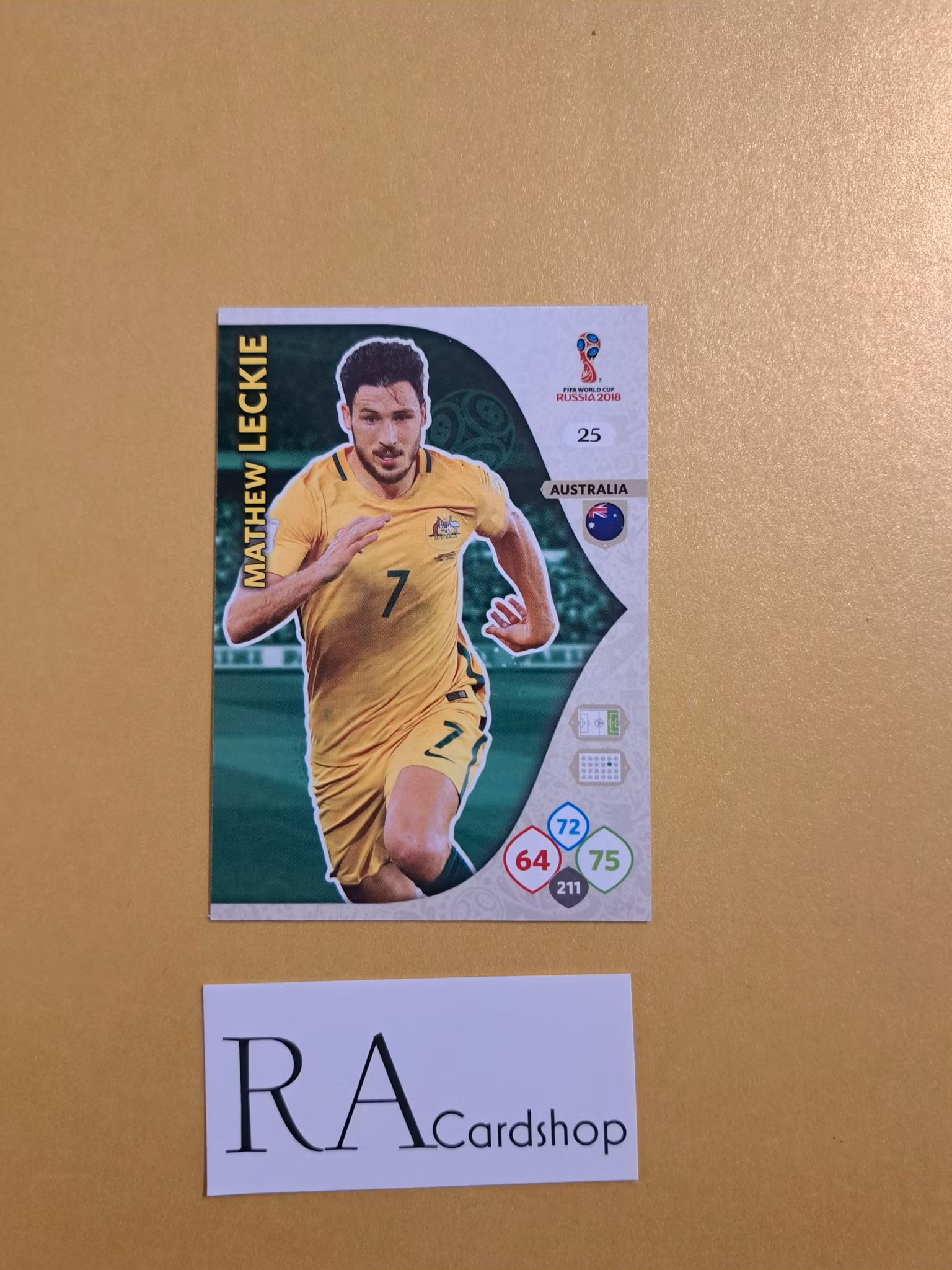 Mathew Leckie #25 Adrenalyn XL FIFA World Cup Russia