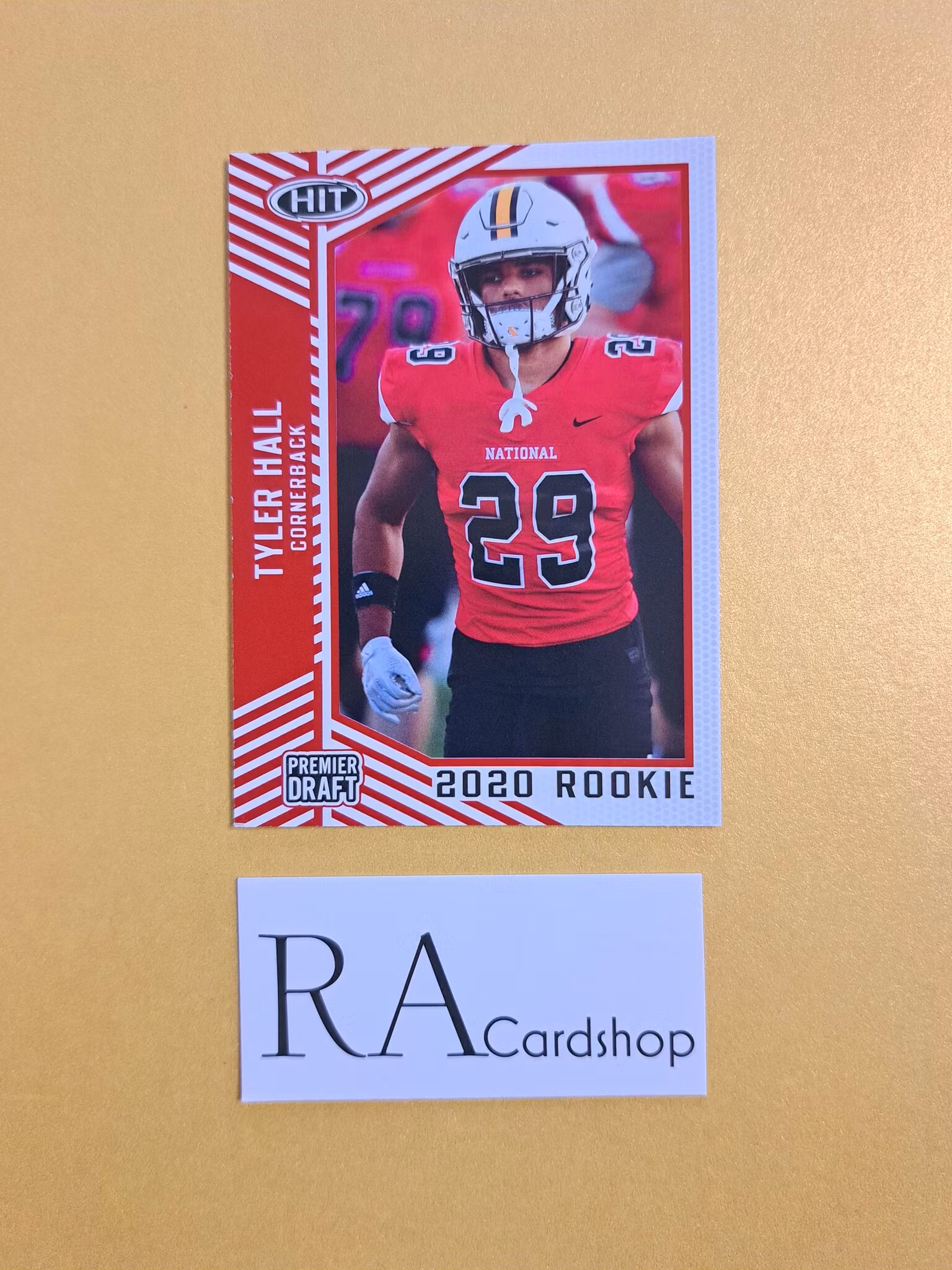 Tyler Hall #29 2020 Rookie Sage Hit Premier Draft