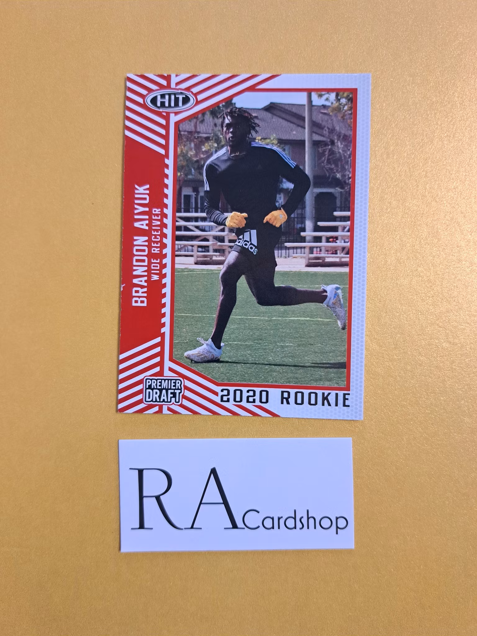 Brandon Aiyuk #80 2020 Rookie Sage Hit Premier Draft