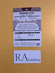 Brandon Aiyuk #80 2020 Rookie Sage Hit Premier Draft