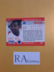 Marcus Cotton #33 1990 NFL Pro Set