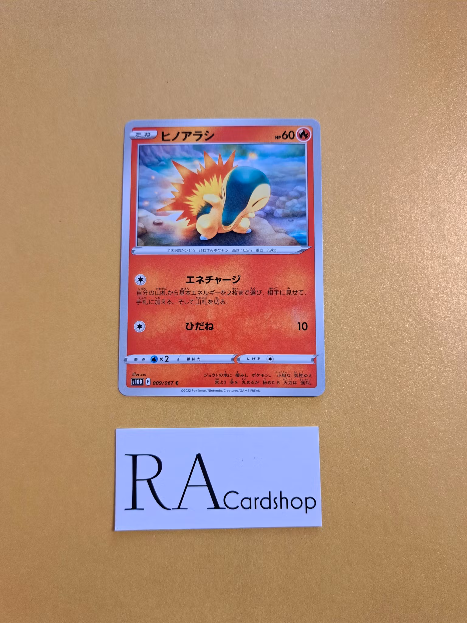 Cyndaquil Common 009/067  Time Gazer s10D Pokemon