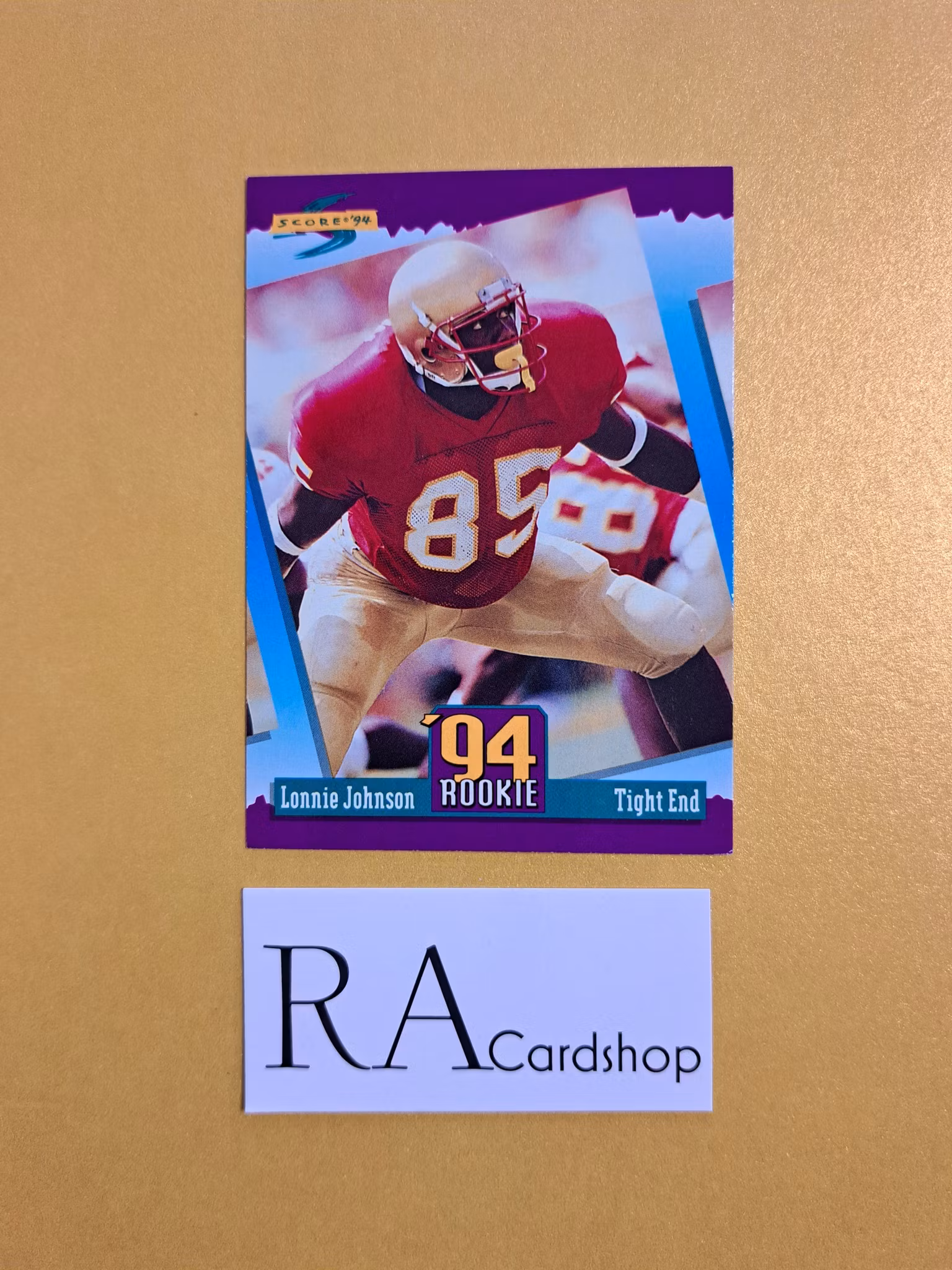 Lonnie Johnson #301 94 Rookie Score 94 1994 Pinacle Score
