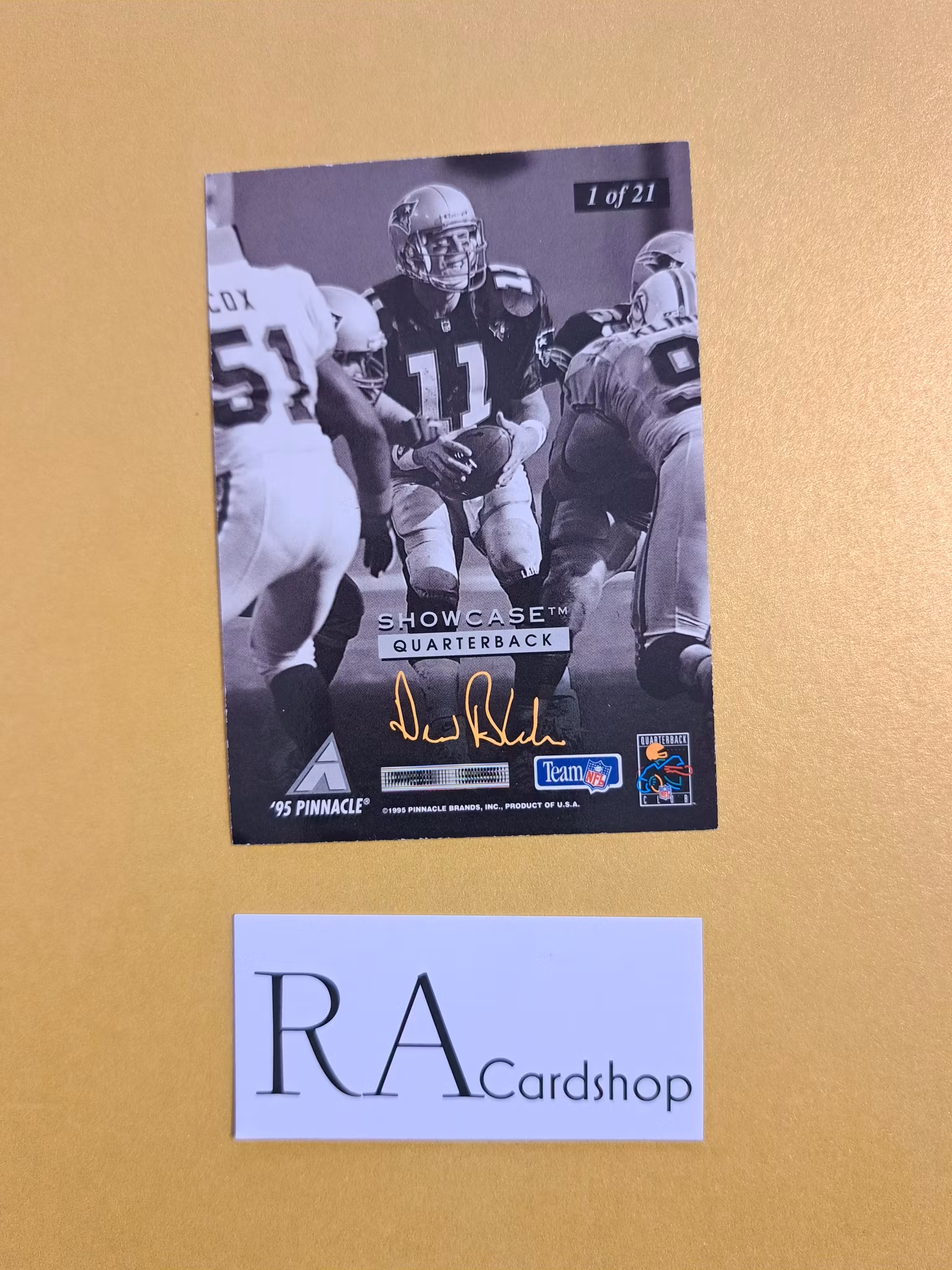 Drew Bledsoe #1 of 21 95 Showcase Pinnacle