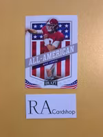 Mac Jones #46 All - American 2021 Leaf Draft