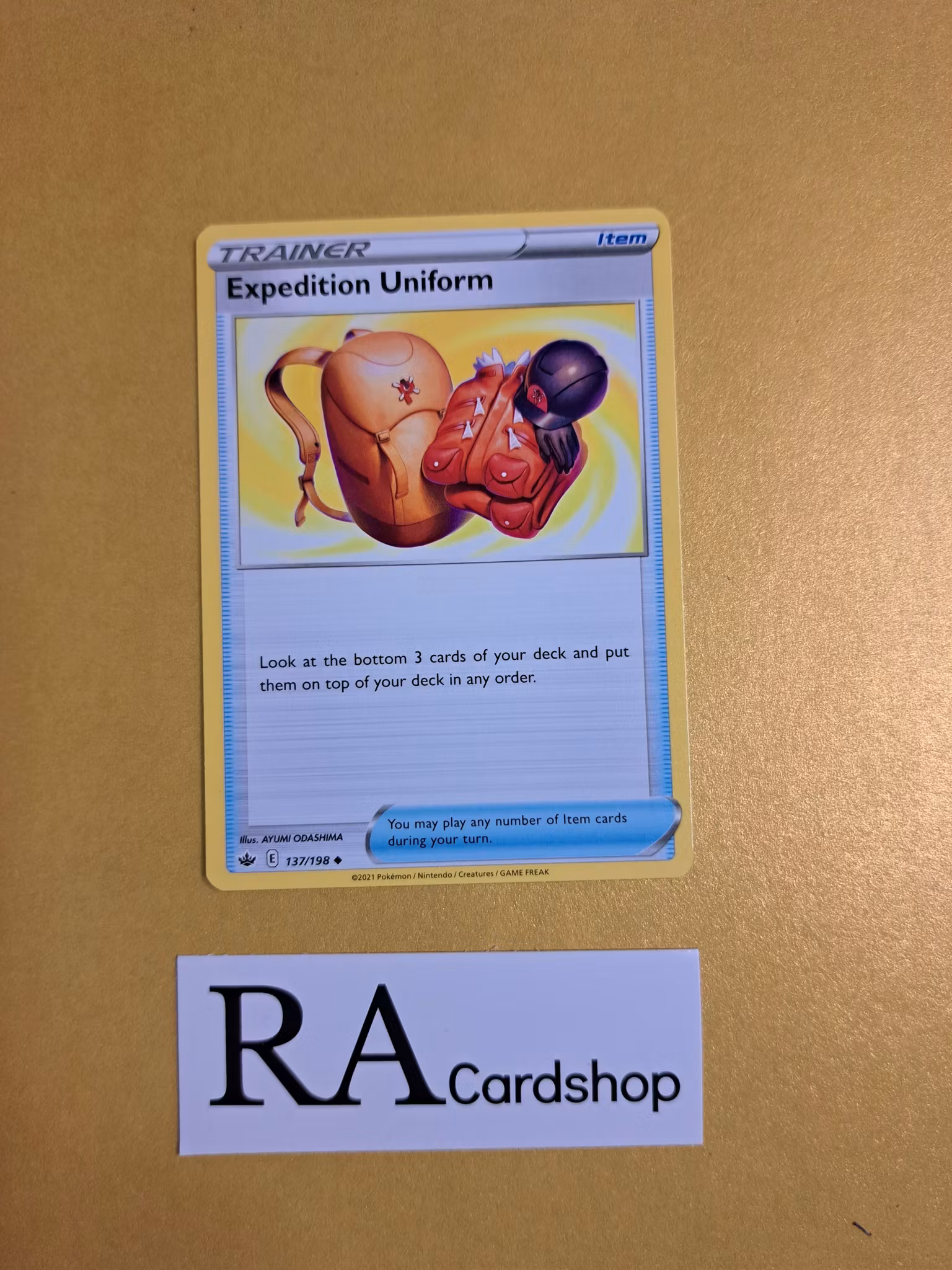 Expedition Uniform Uncommon 137/198 Chilling Reign Pokemon