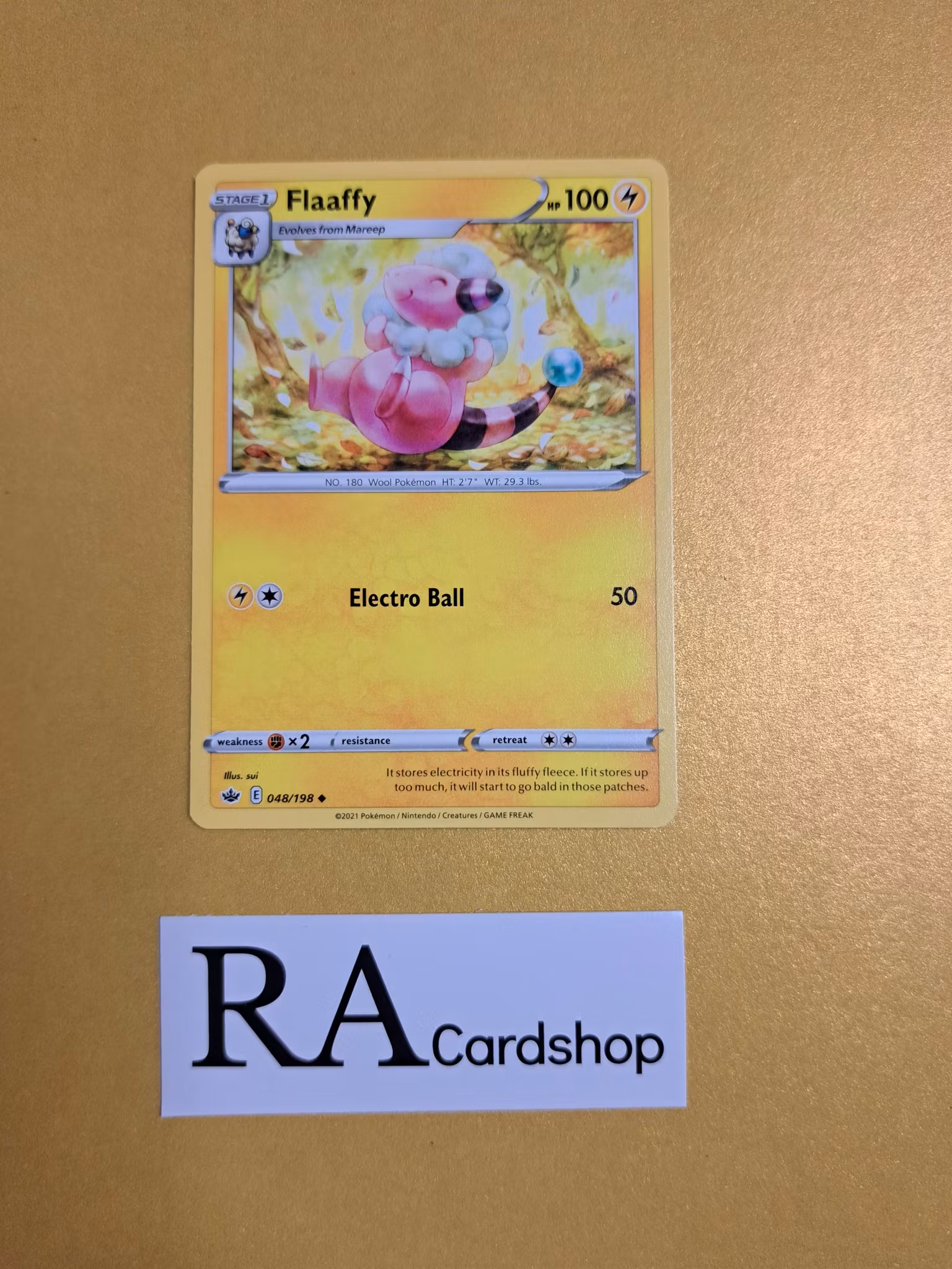 Flaaffy Uncommon 048/198 Chilling Reign Pokemon