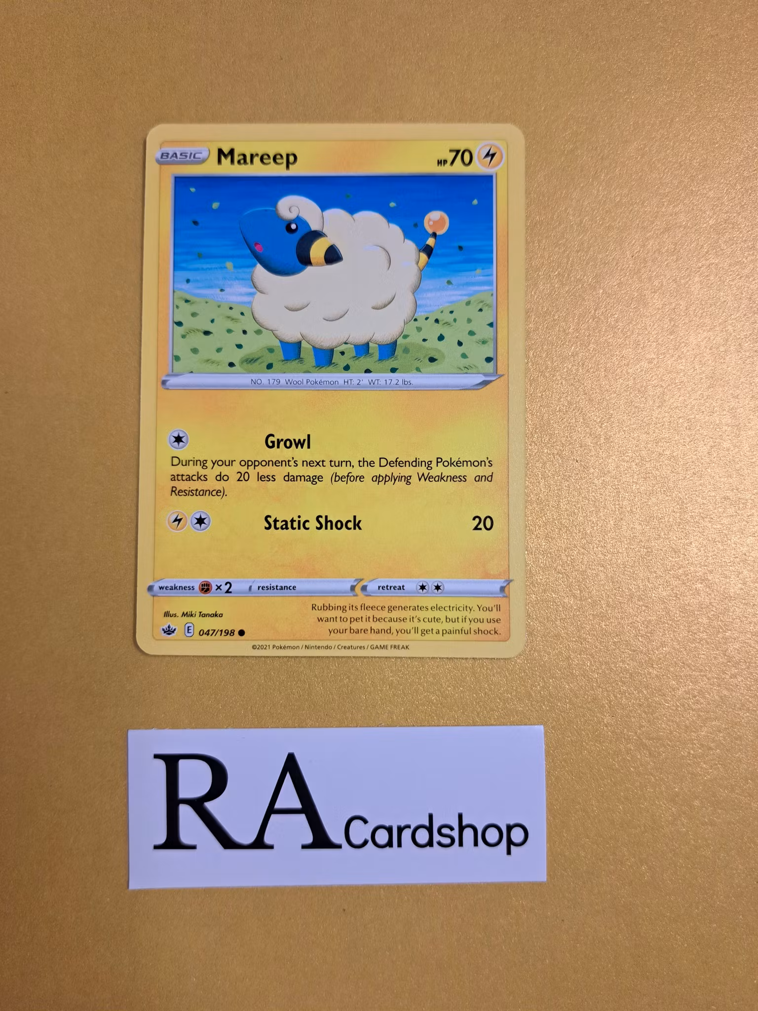 Mareep Common 047/198 Chilling Reign Pokemon
