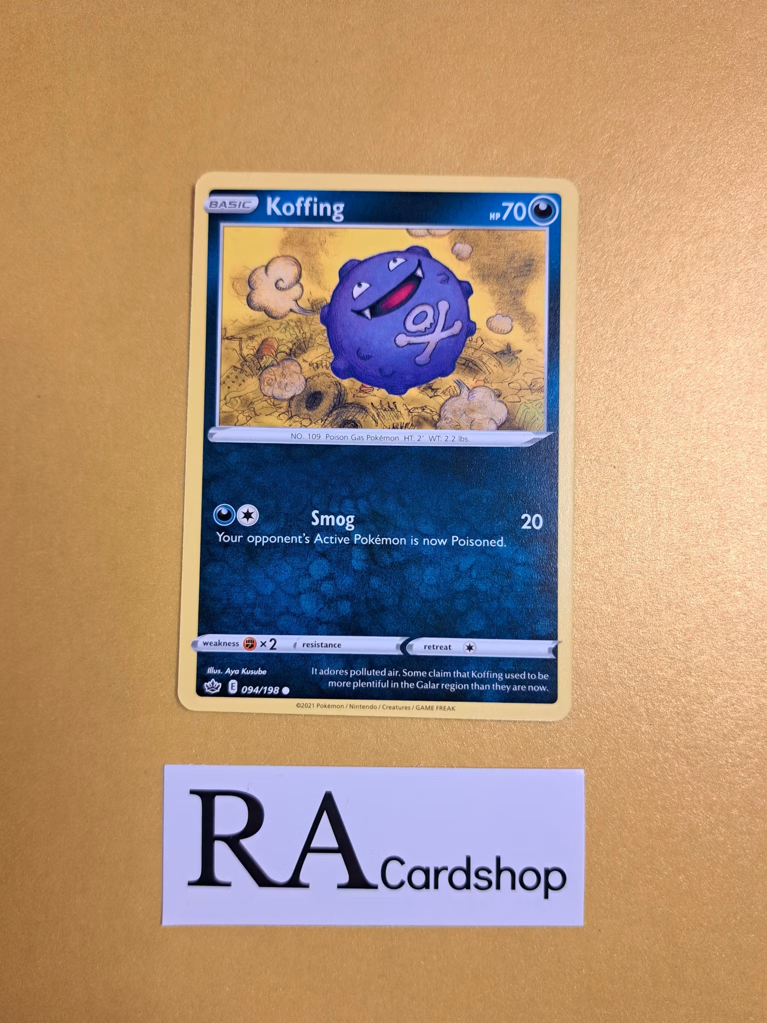 Koffing Common 094/198 Chilling Reign Pokemon