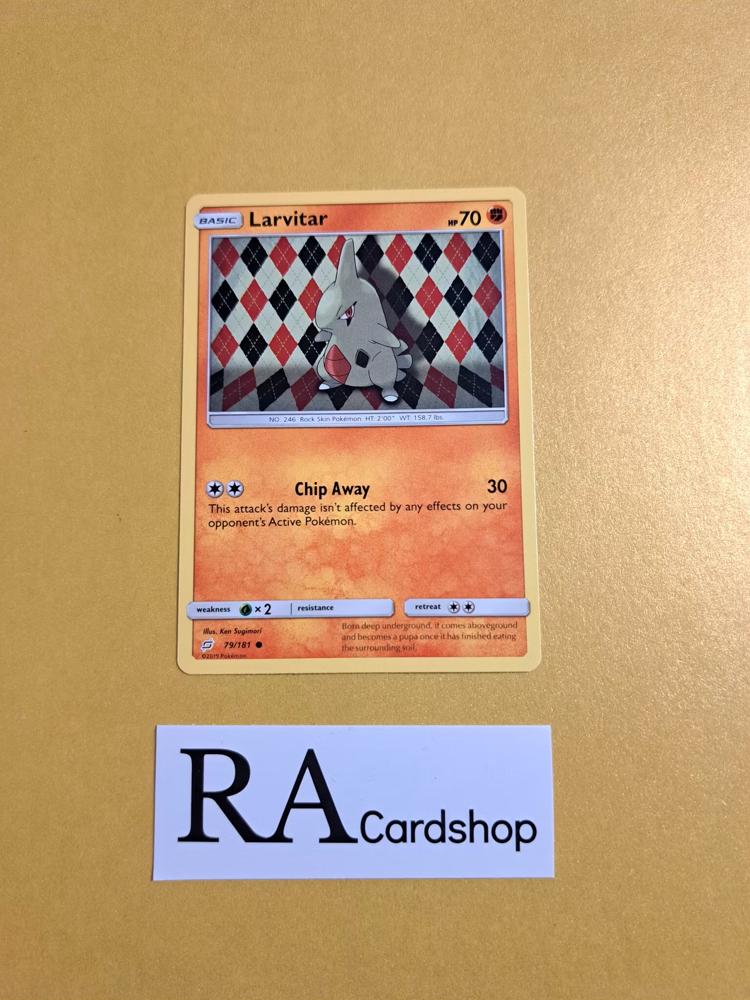 Larvitar Common 79/181 Team Up Pokemon