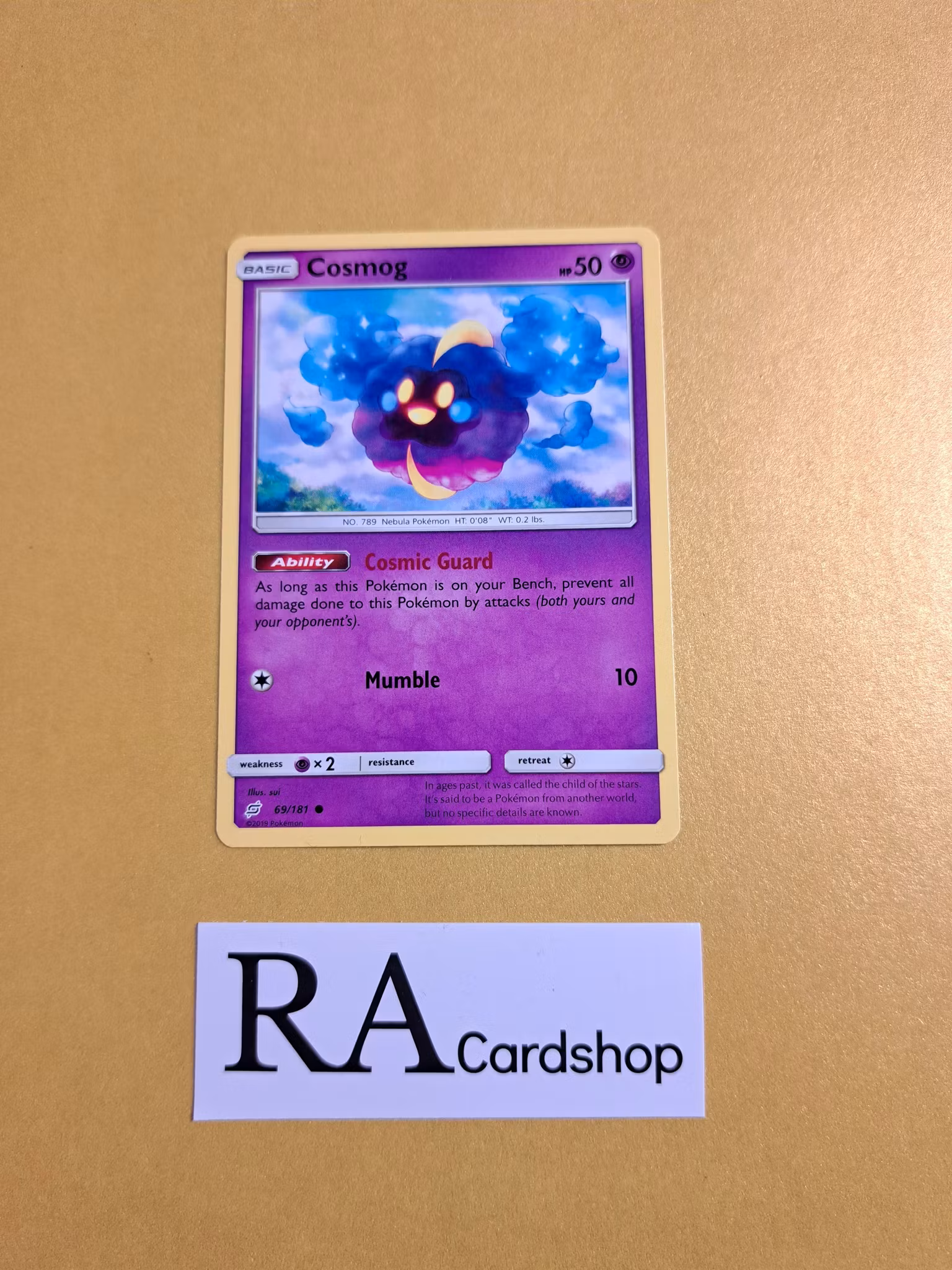 Cosmog Common 69/181 Team Up Pokemon