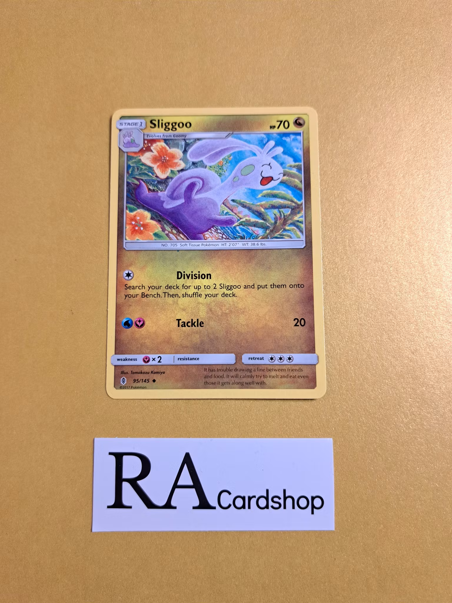 Sliggoo Uncommon 95/145 Guardians Rising Pokemon
