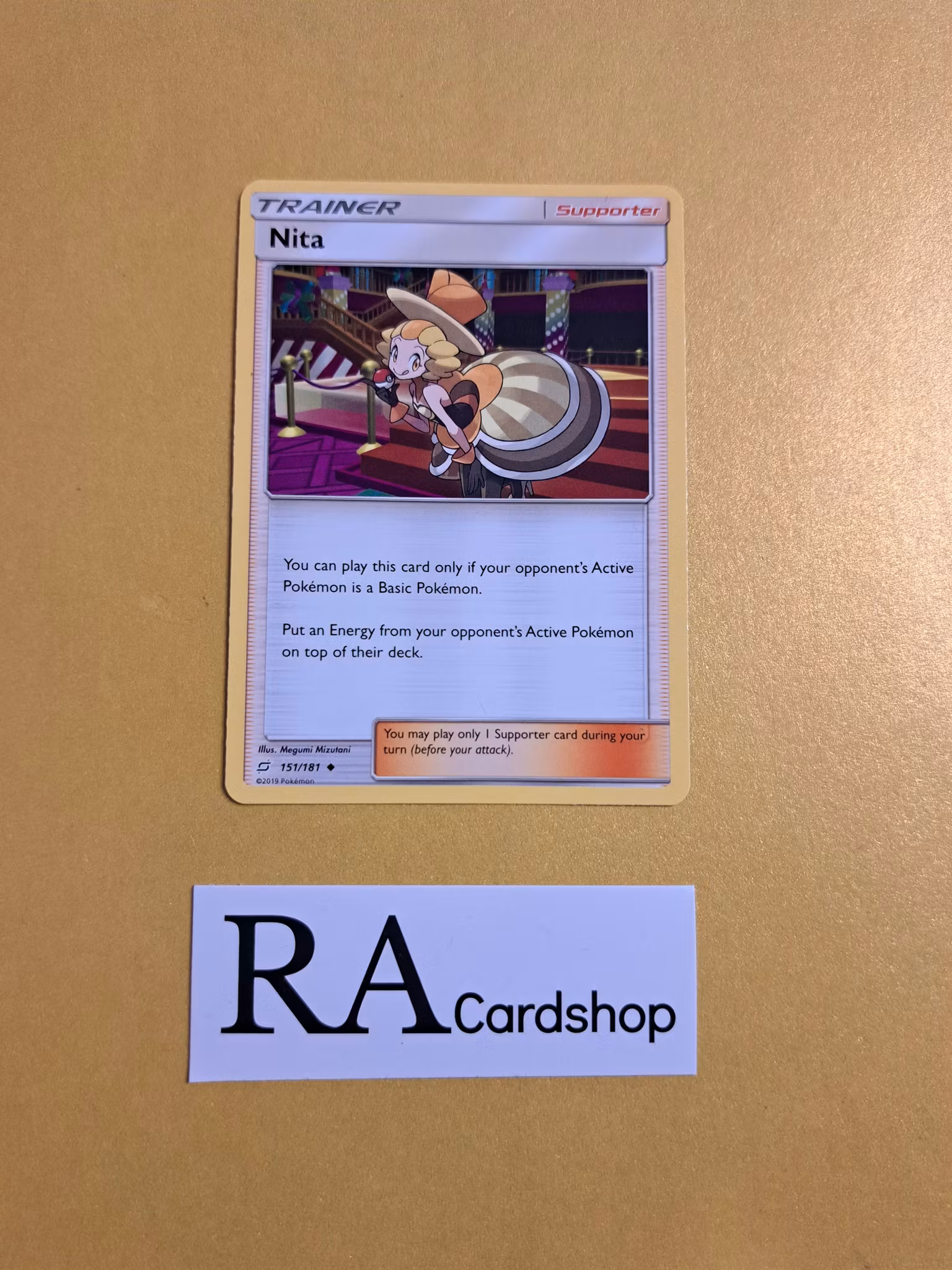 Nita Uncommon 151/181 Team Up Pokemon