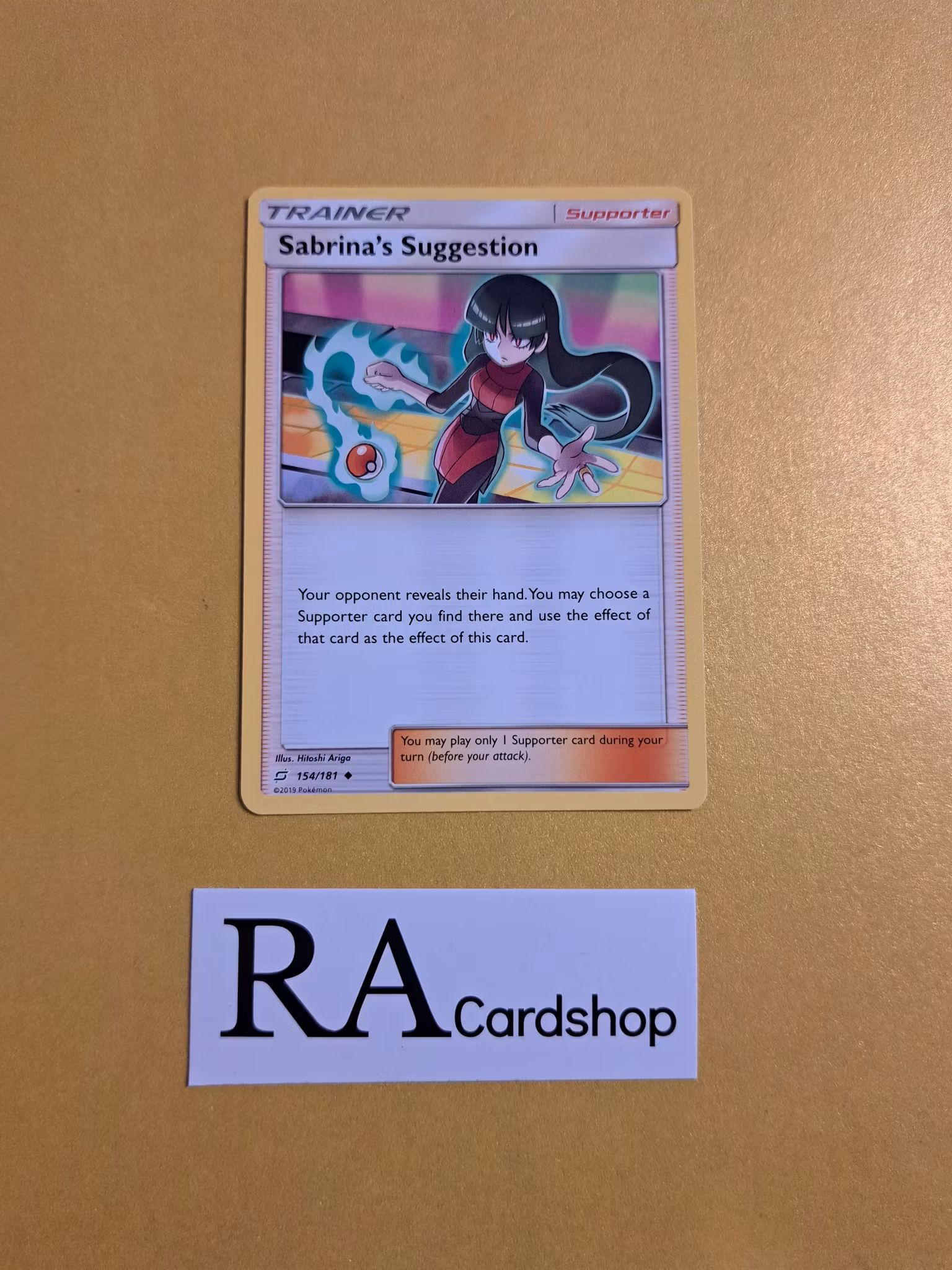 Sabrinas Suggestion Uncommon 154/181 Team Up Pokemon
