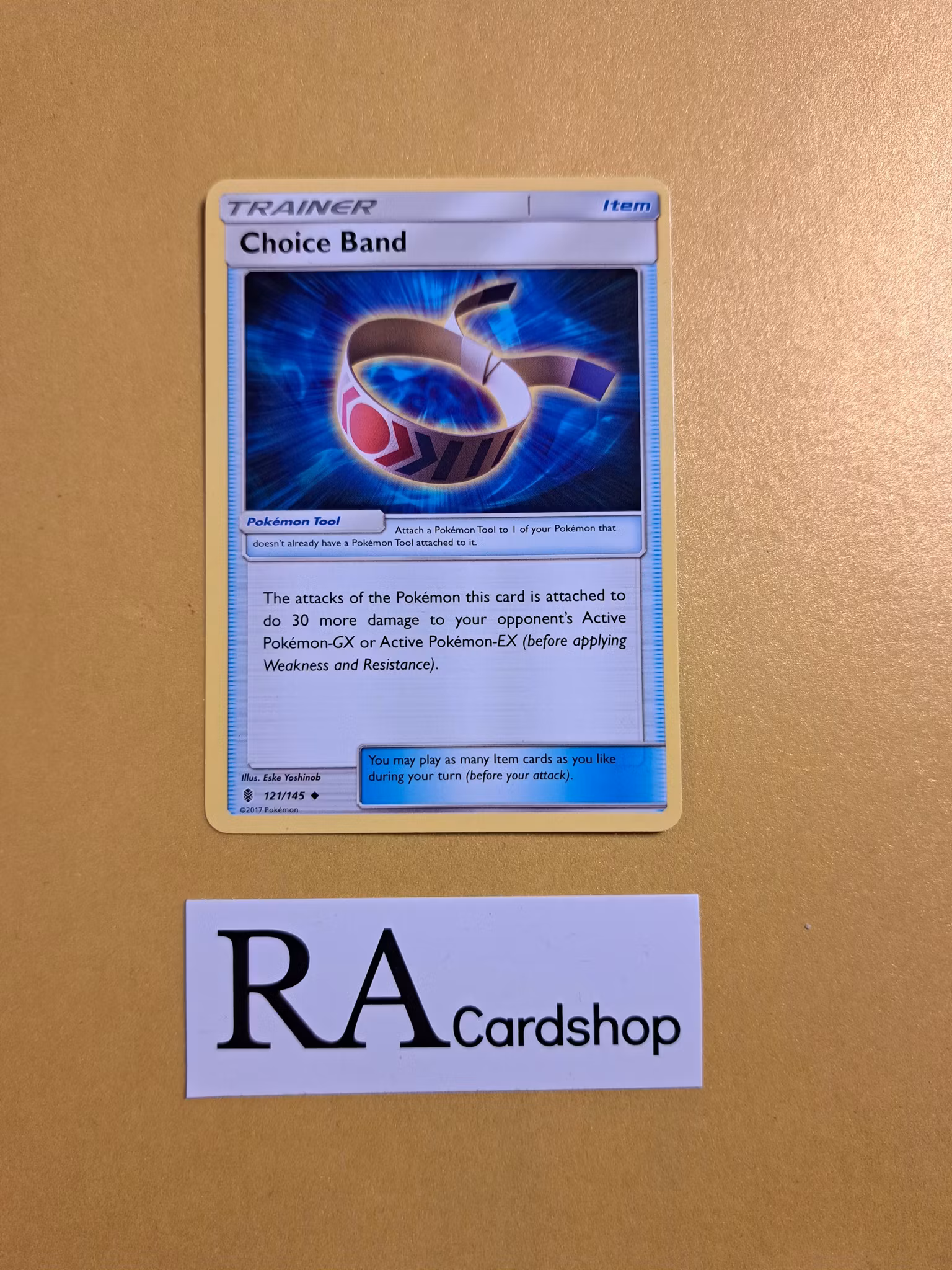 Choice Band Uncommon 121/145 Guardians Rising Pokemon