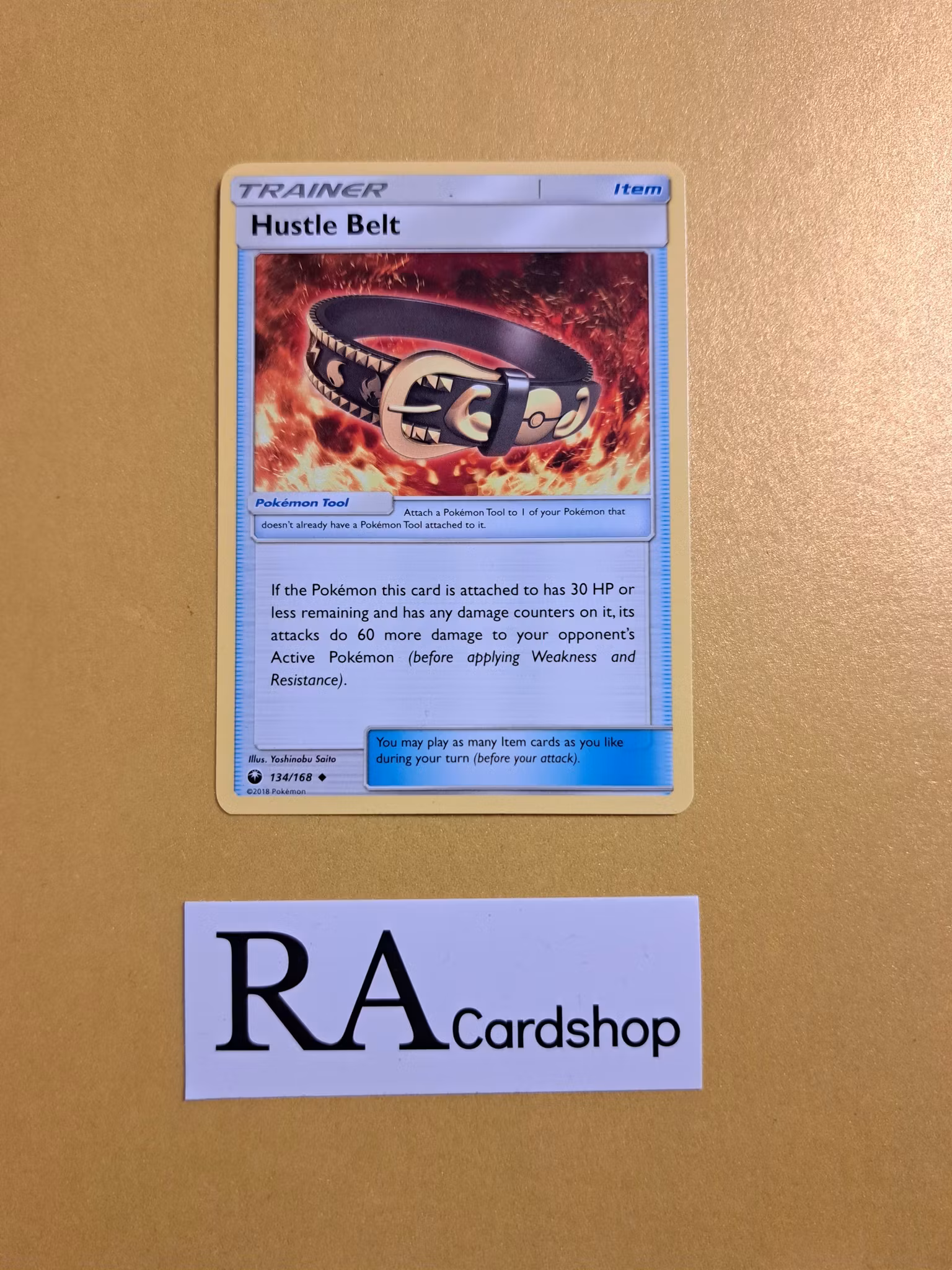 Hustle Belt Uncommon 134/168 Celestial Storm Pokemon