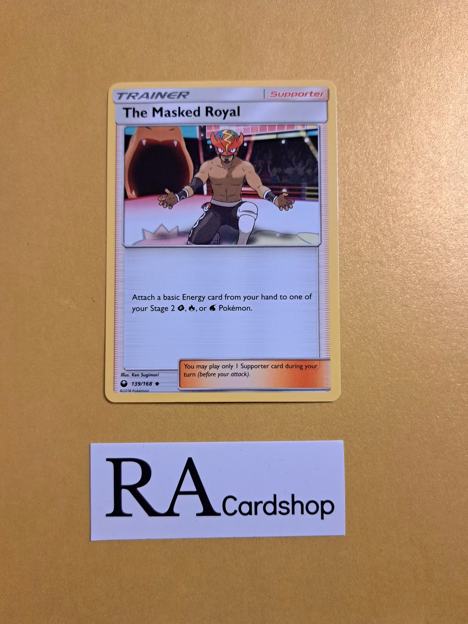 The Masked Royal Uncommon 139/168 Celestial Storm Pokemon