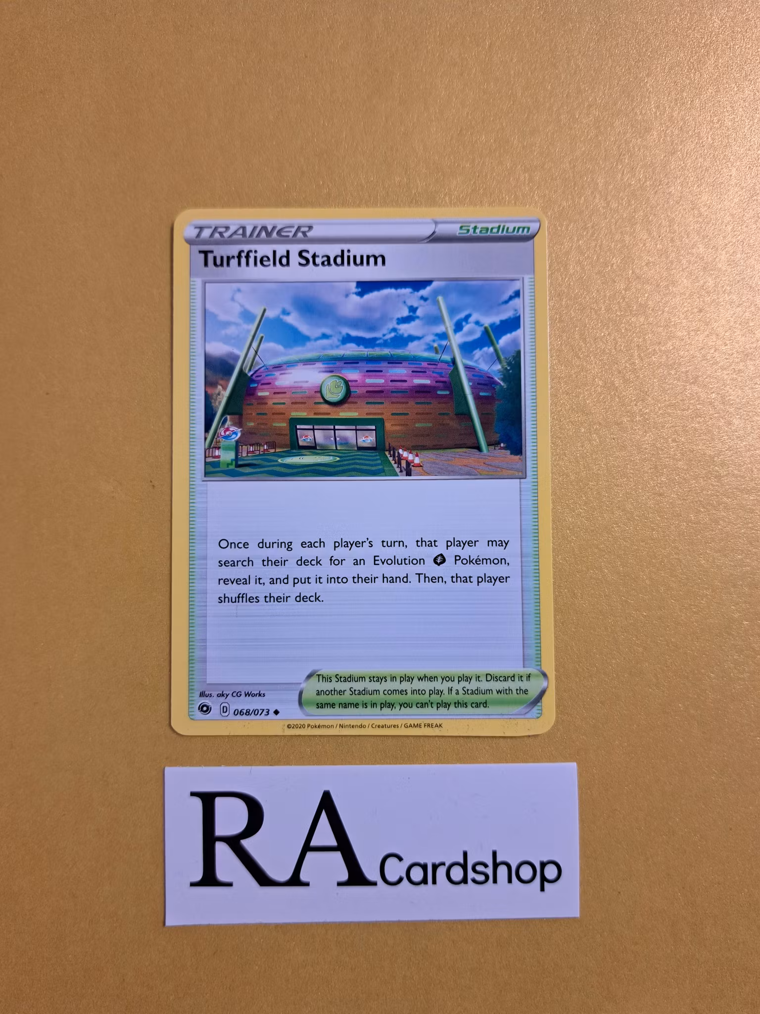 Turffield Stadium Uncommon 068/073 Champions Path Pokemon