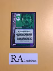 Cassian Andor Foil #162 Rogue One Topps Star Wars