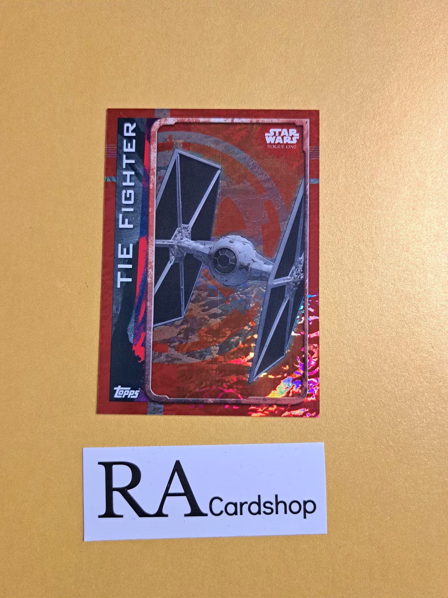 TIE Fighter Foil #184 Rogue One Topps Star Wars
